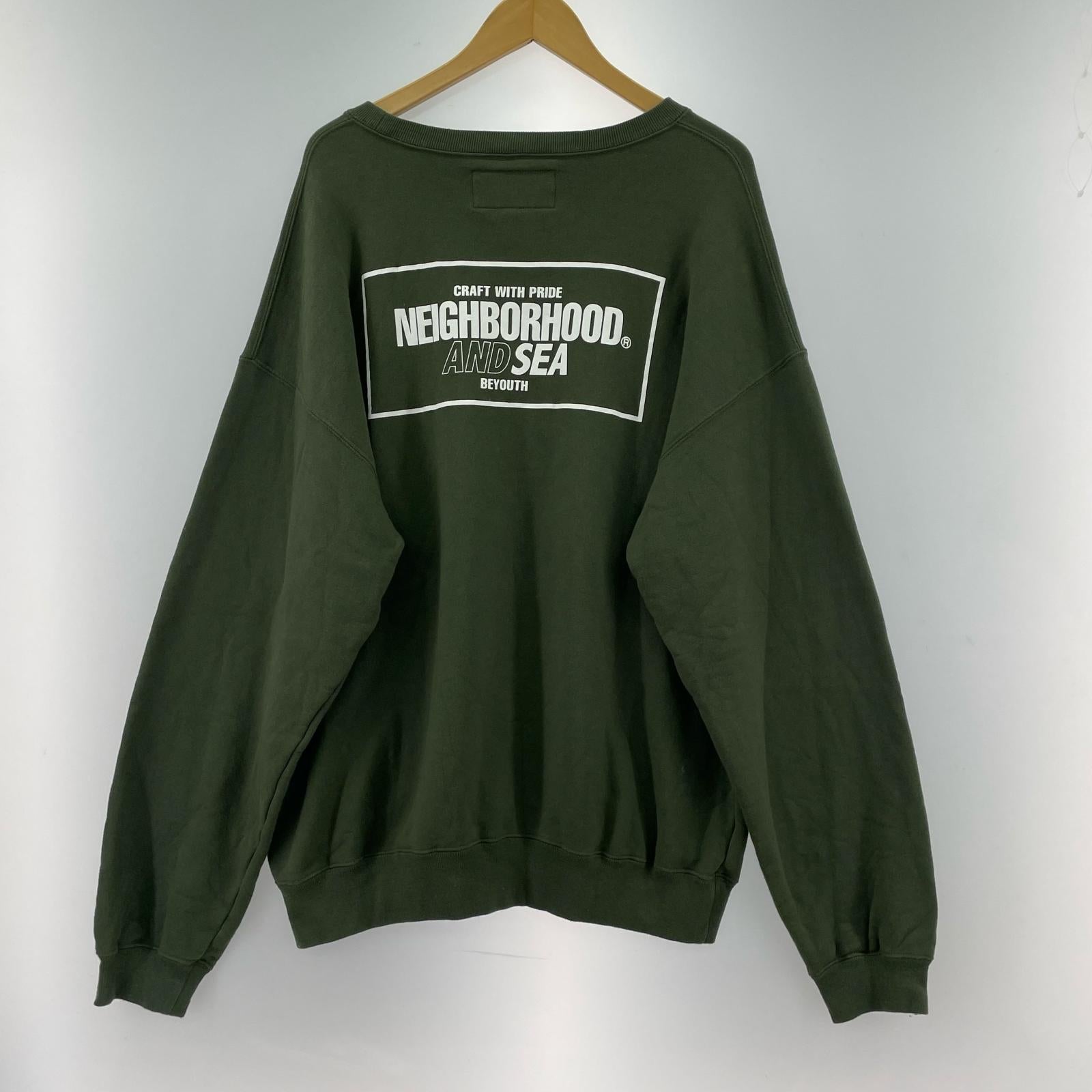 スウェット 231UWWSN-CSM01S L グリーン