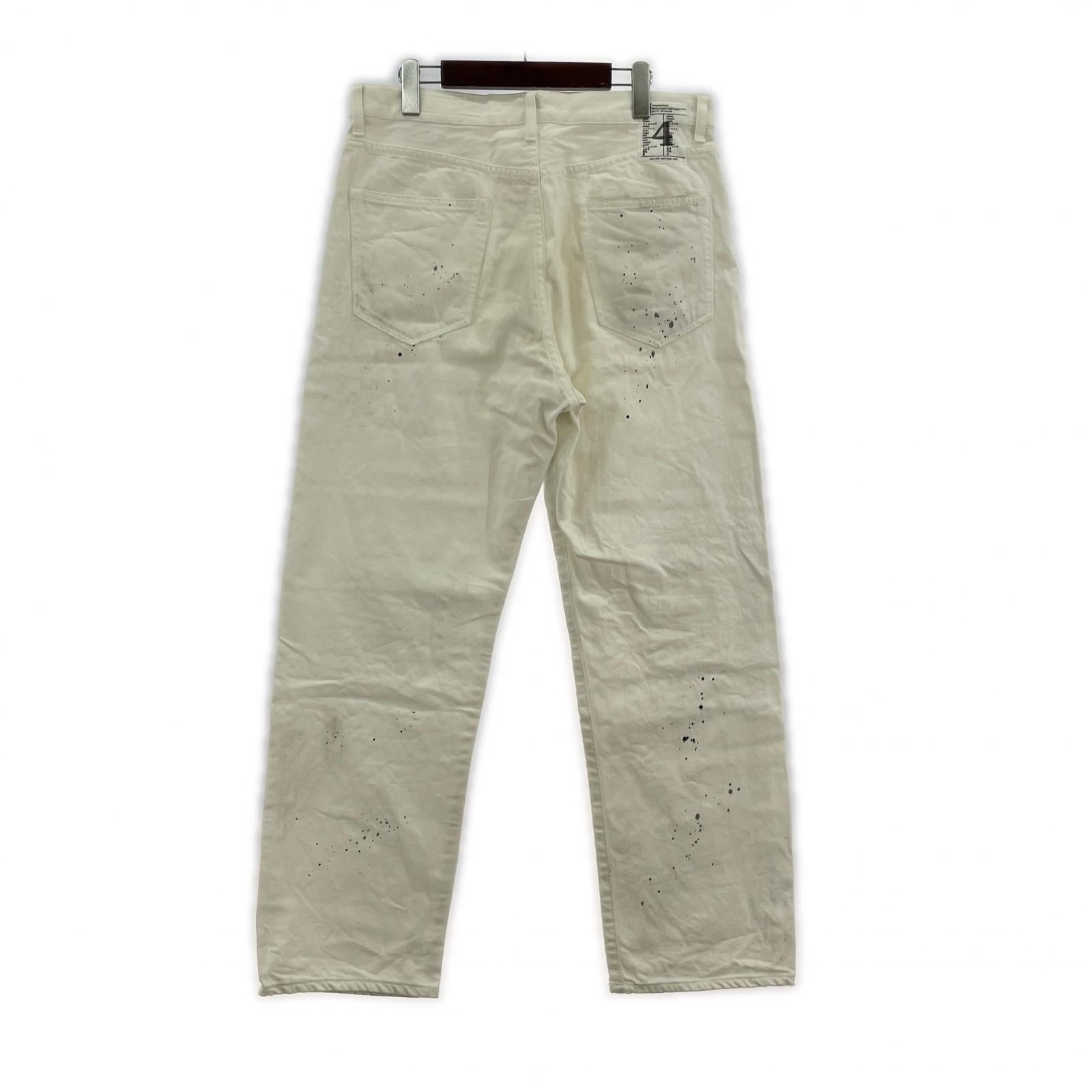 デニムパンツ 25AW BW.WASHED DP BASIC PANTS M ホワイト