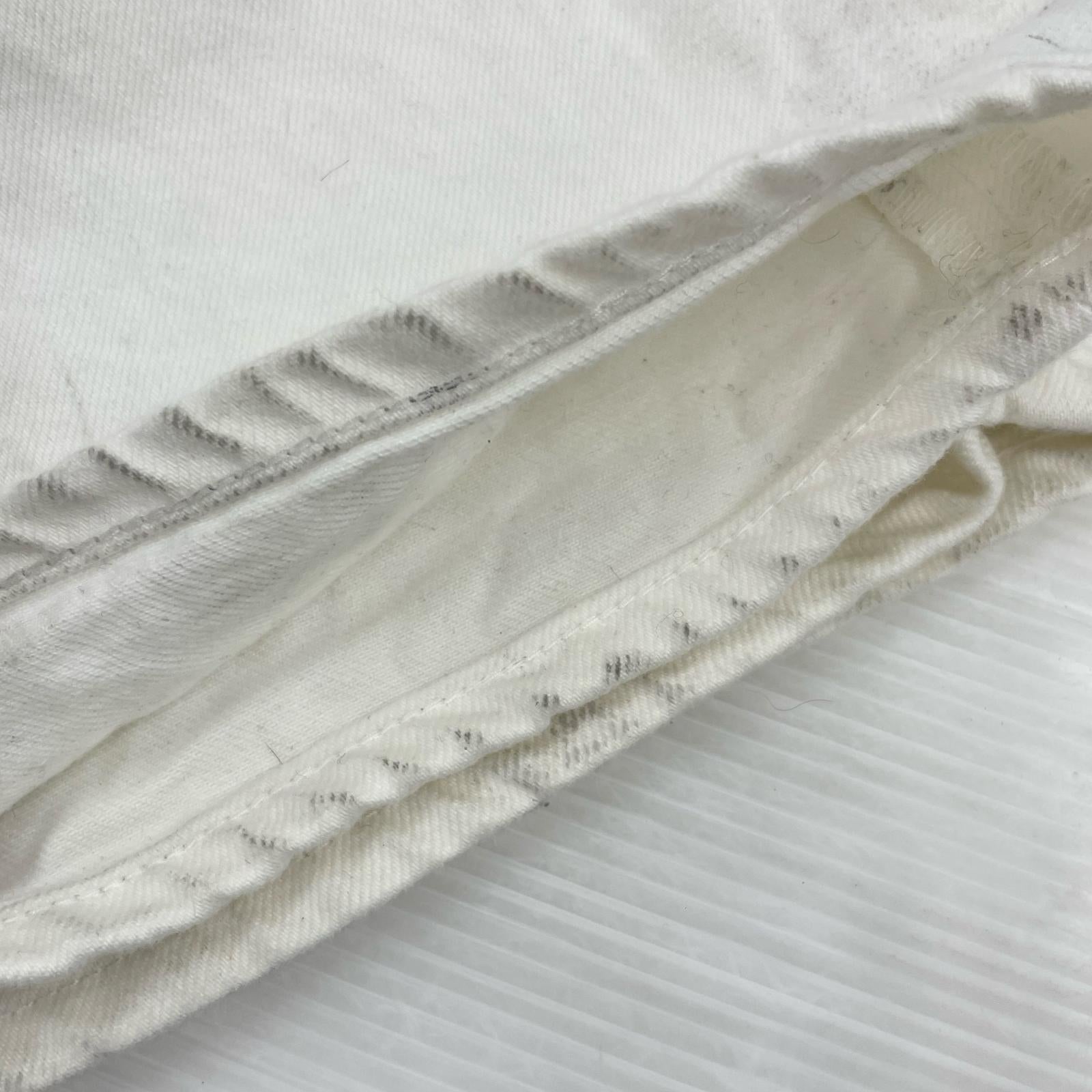 デニムパンツ 25AW BW.WASHED DP BASIC PANTS M ホワイト