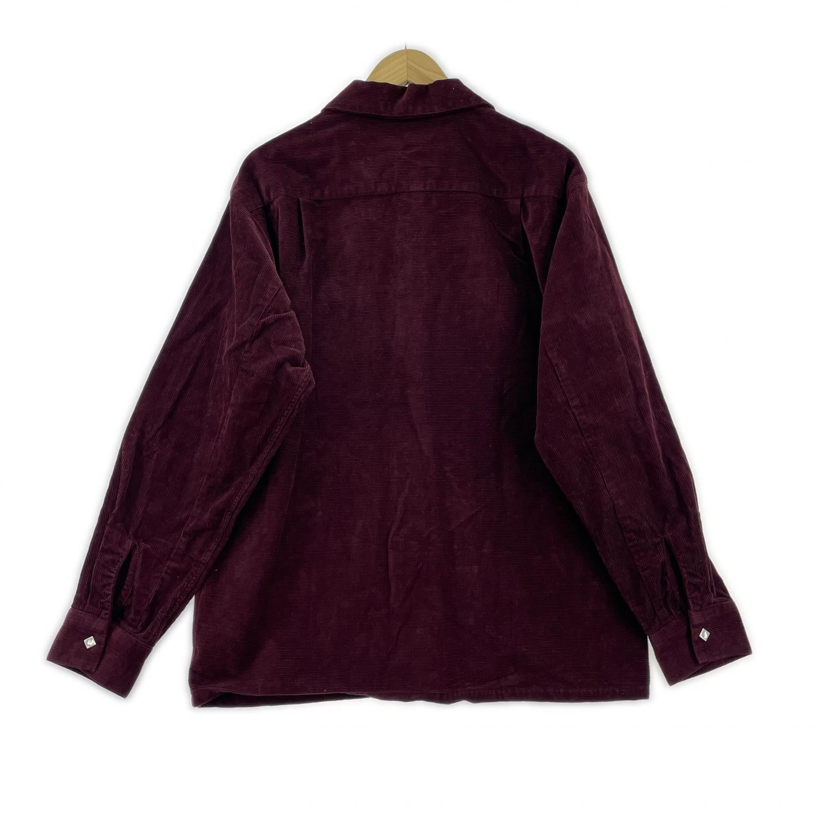 長袖シャツ Western Corduroy Shirt M レッド