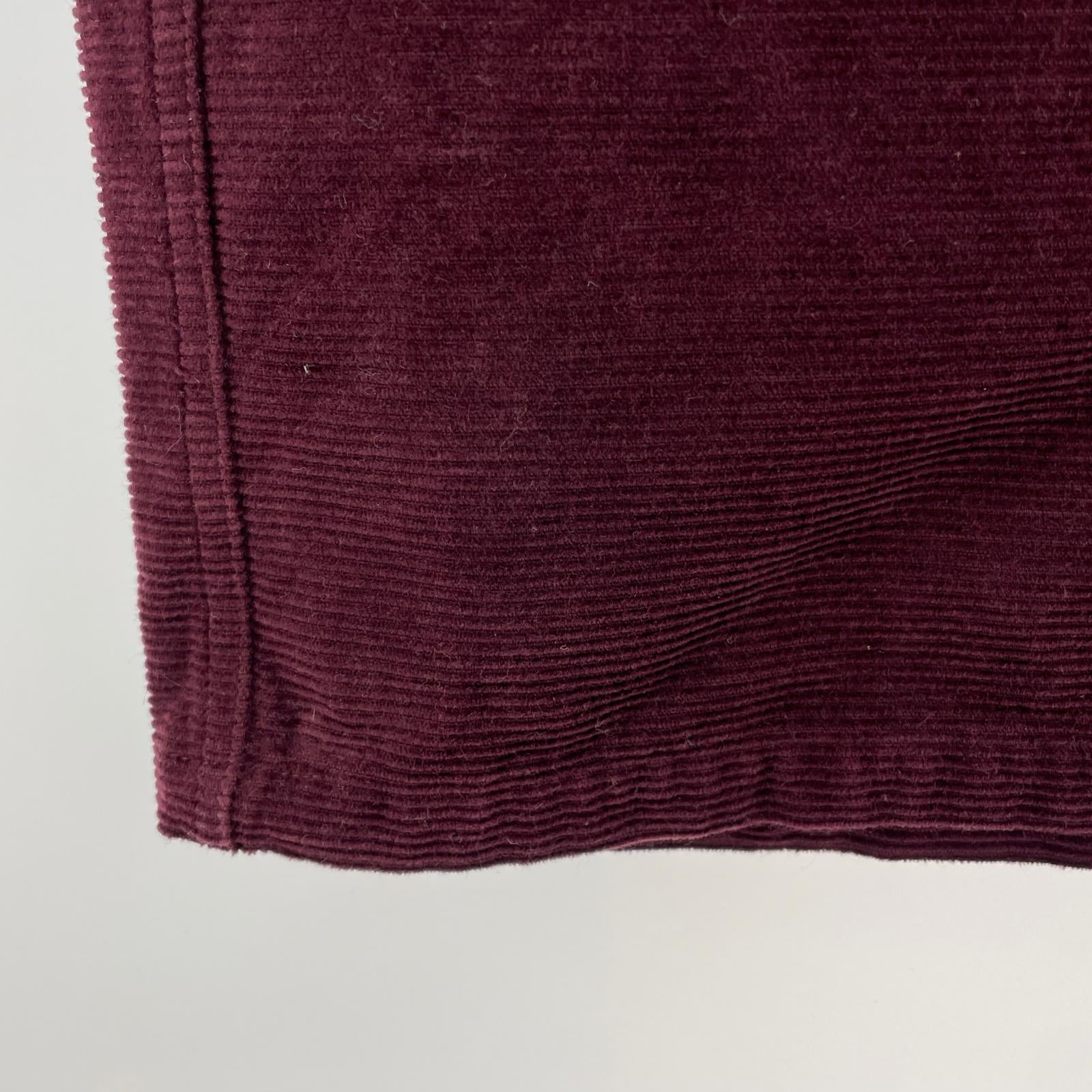 長袖シャツ Western Corduroy Shirt M レッド