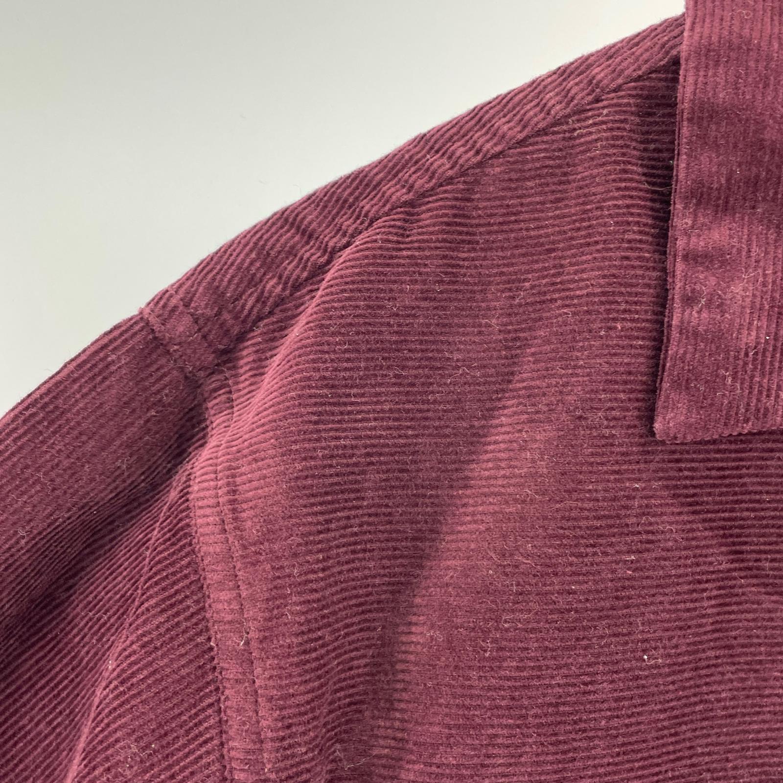 長袖シャツ Western Corduroy Shirt M レッド