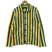 ジャケット ｺｯﾄﾝｶｼﾐﾔ　ｽﾄﾗｲﾌﾟｼｬﾂ M マルチカラー