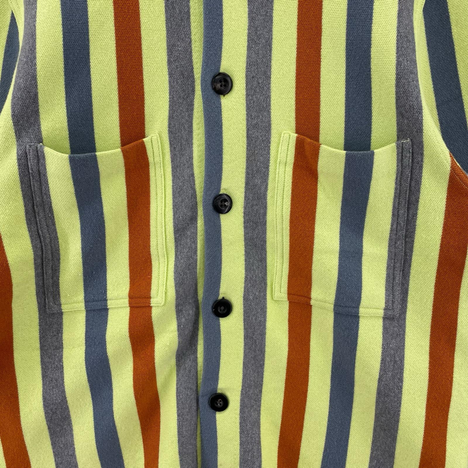 ジャケット ｺｯﾄﾝｶｼﾐﾔ　ｽﾄﾗｲﾌﾟｼｬﾂ M マルチカラー