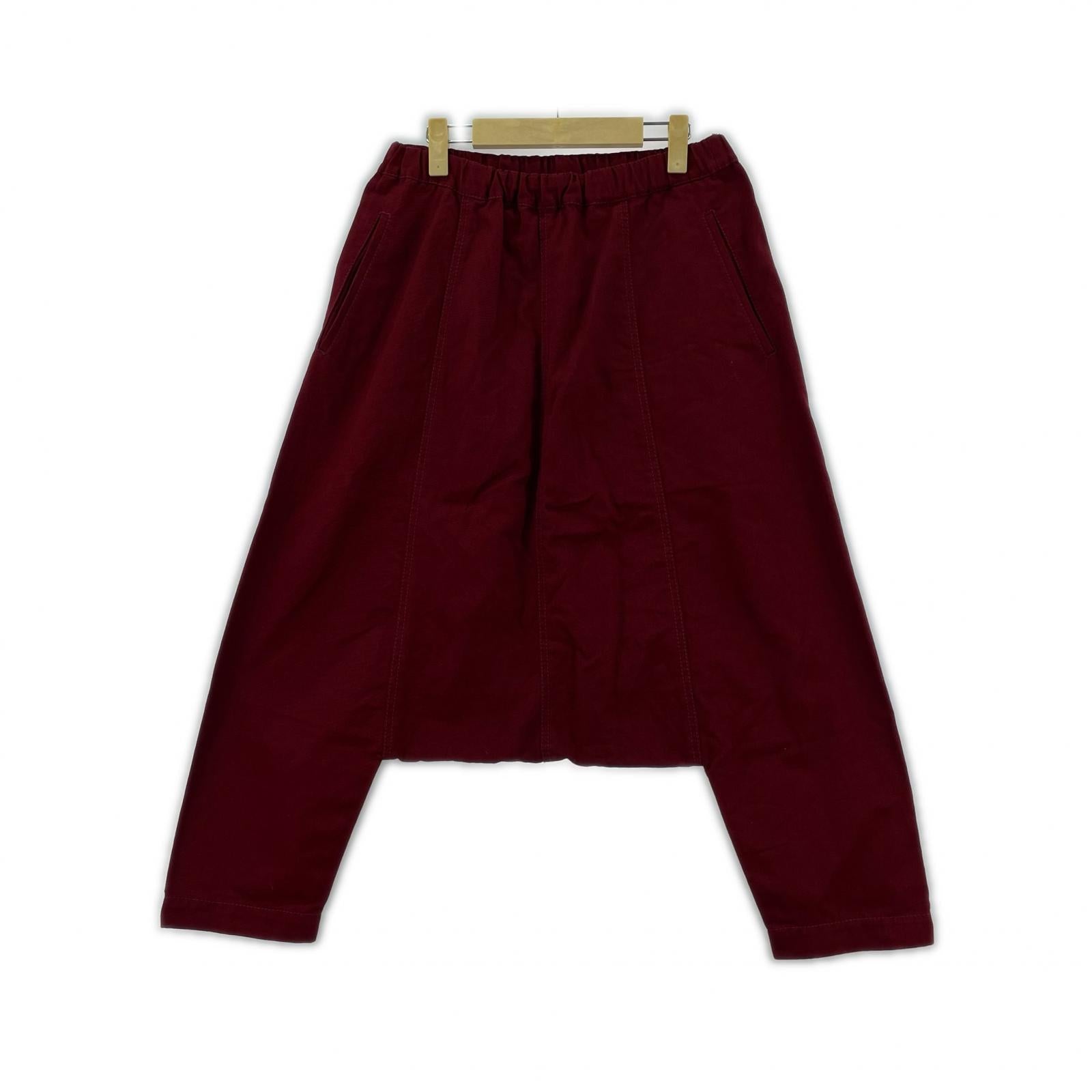パンツ COMME des GARCONS COMME des GARCONS イージーサルエルパンツ XS ボルドー
