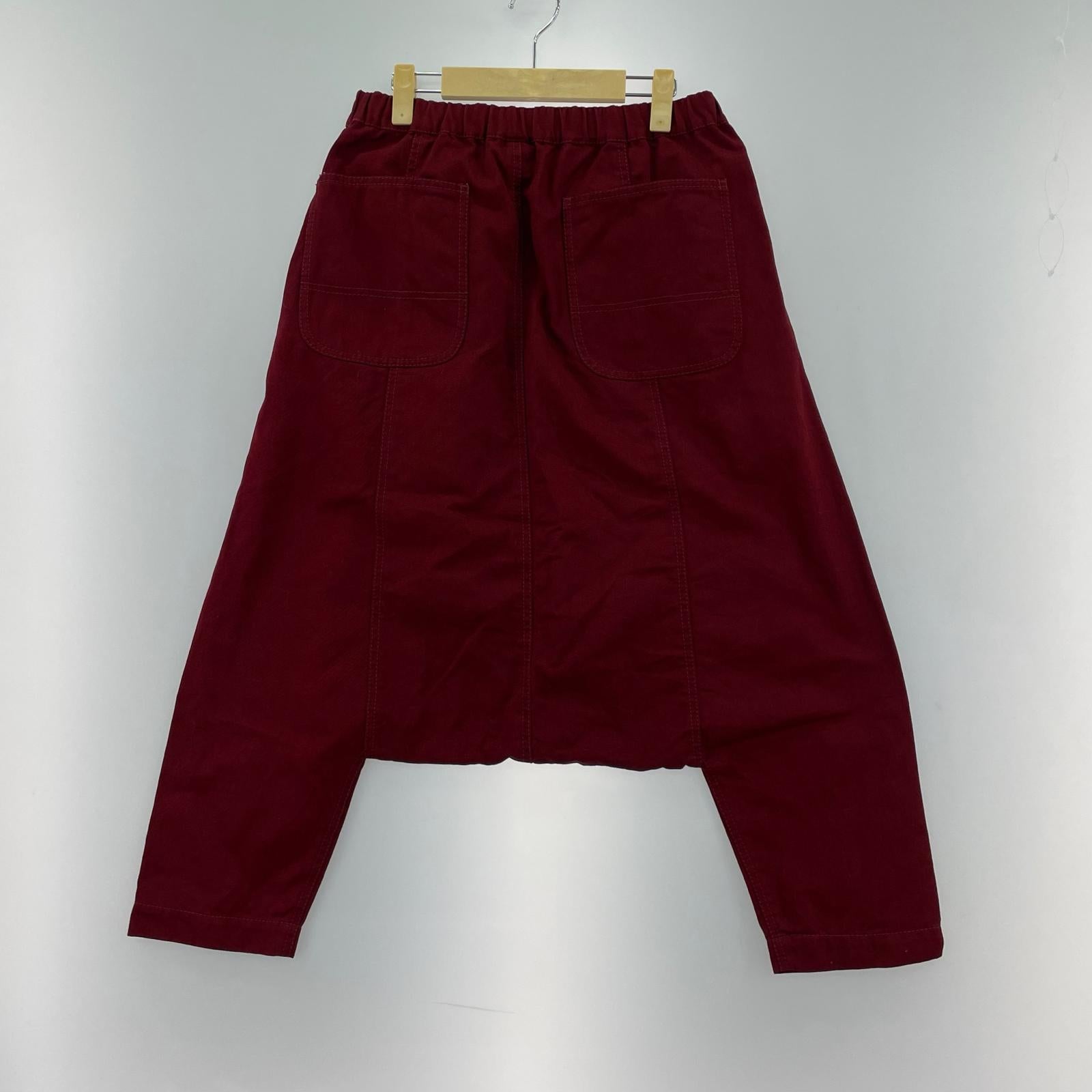 パンツ COMME des GARCONS COMME des GARCONS イージーサルエルパンツ XS ボルドー