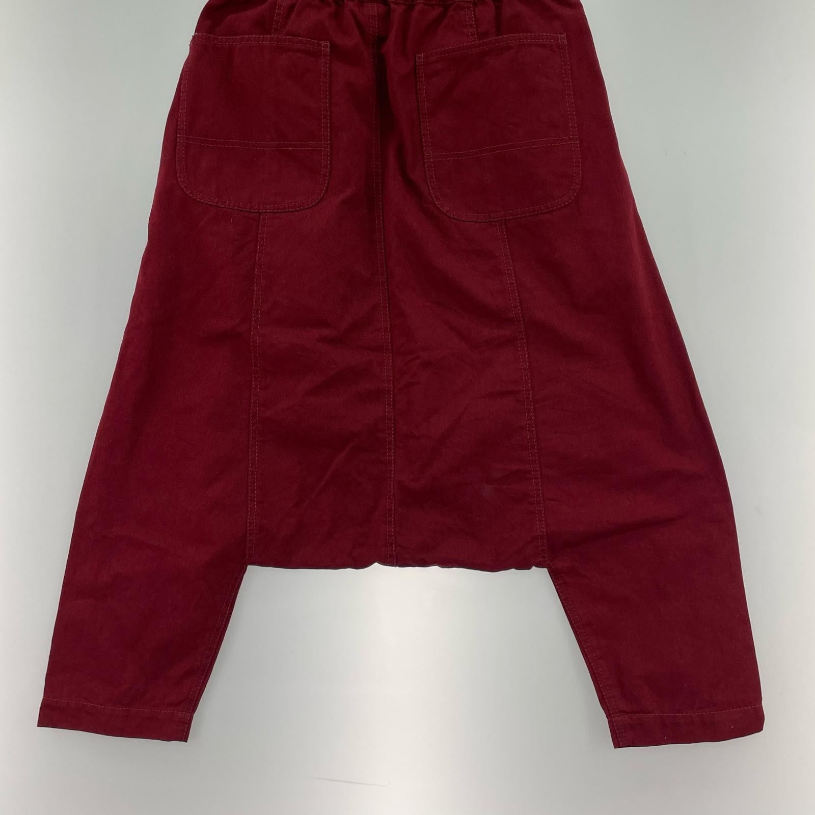 パンツ COMME des GARCONS COMME des GARCONS イージーサルエルパンツ XS ボルドー