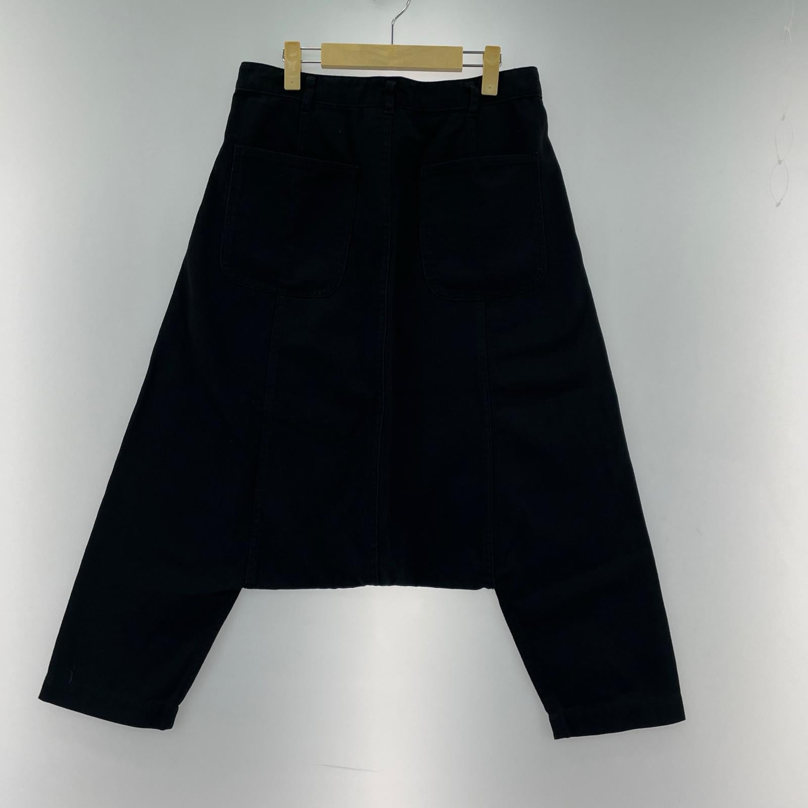 パンツ COMME des GARCONS COMME des GARCONS コットンツイル サルエルパンツ SS 黒 ブラック