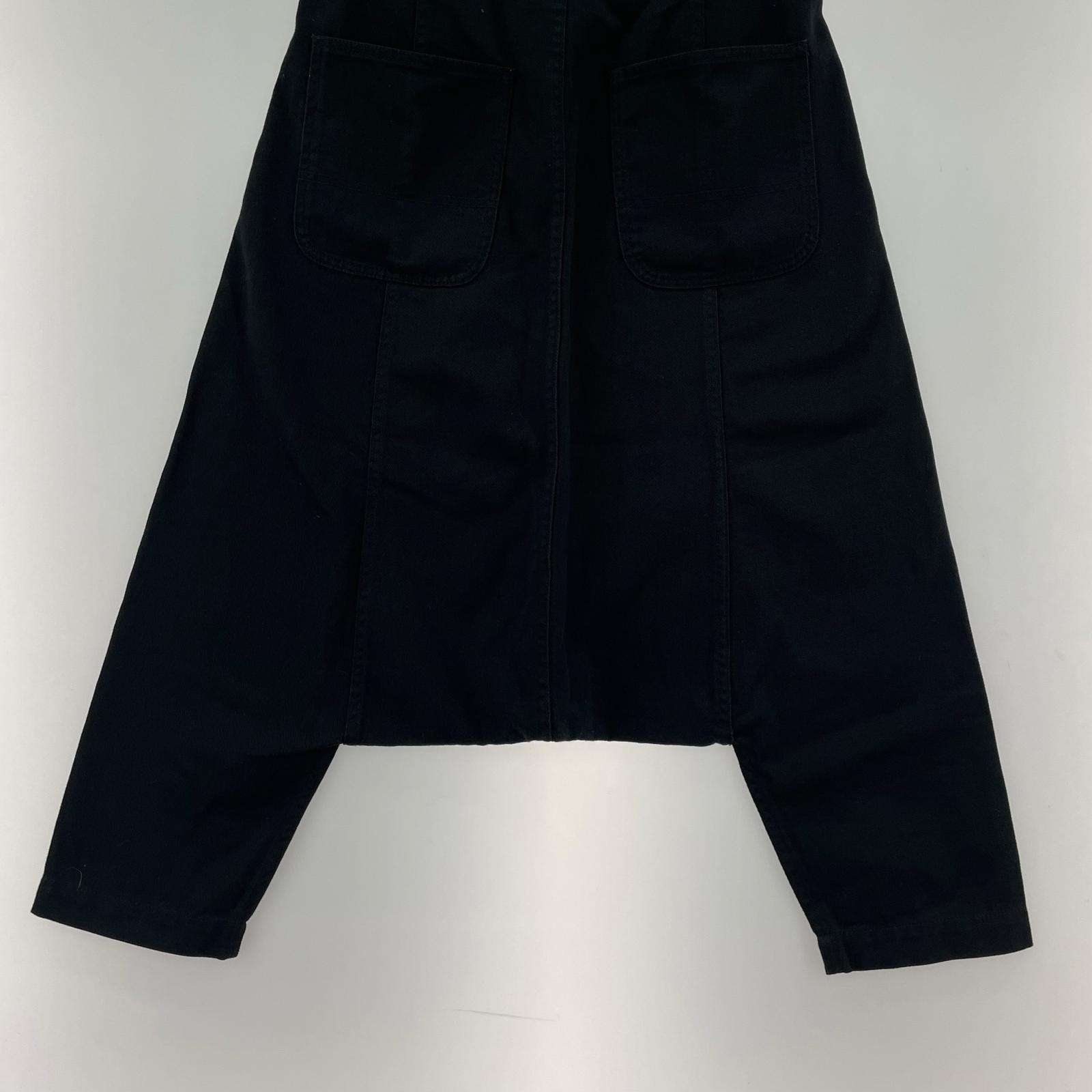 パンツ COMME des GARCONS COMME des GARCONS コットンツイル サルエルパンツ SS 黒 ブラック