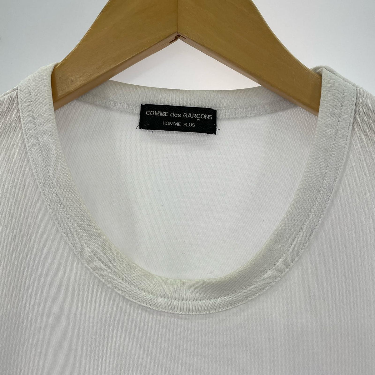 半袖Ｔシャツ COMME des GARCONS HOMME PLUS Wear With Freeing ラバーチャーム Tシャツ L 白 L ホワイト