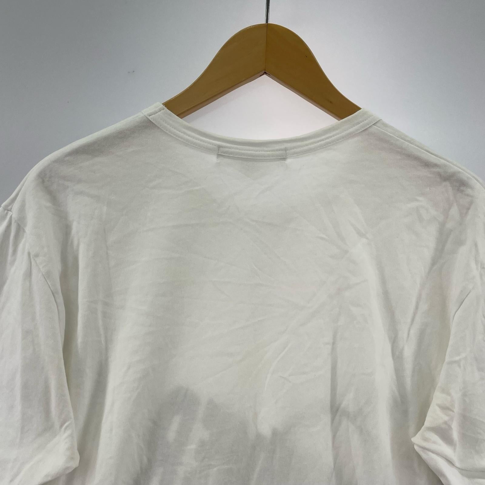 半袖Ｔシャツ COMME des GARCONS SHIRT SPRING SUMMER プリントTee XS 白 ホワイト