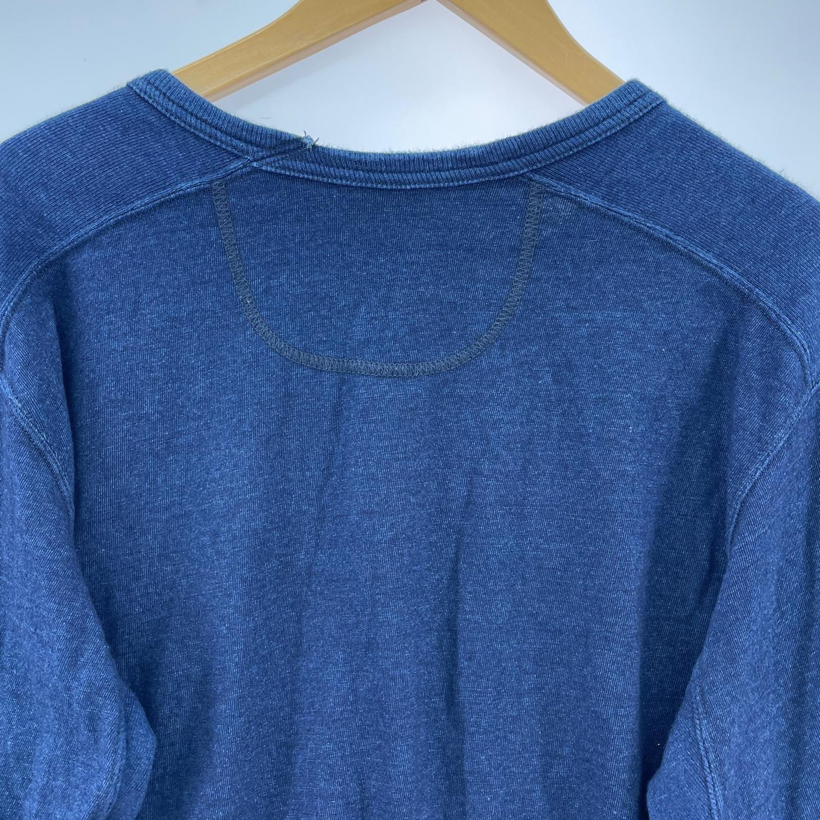 長袖Ｔシャツ eYe COMME des GARCONS JUNYA WATANABE MAN インディゴL/Sカットソー L インディゴ L ブルー