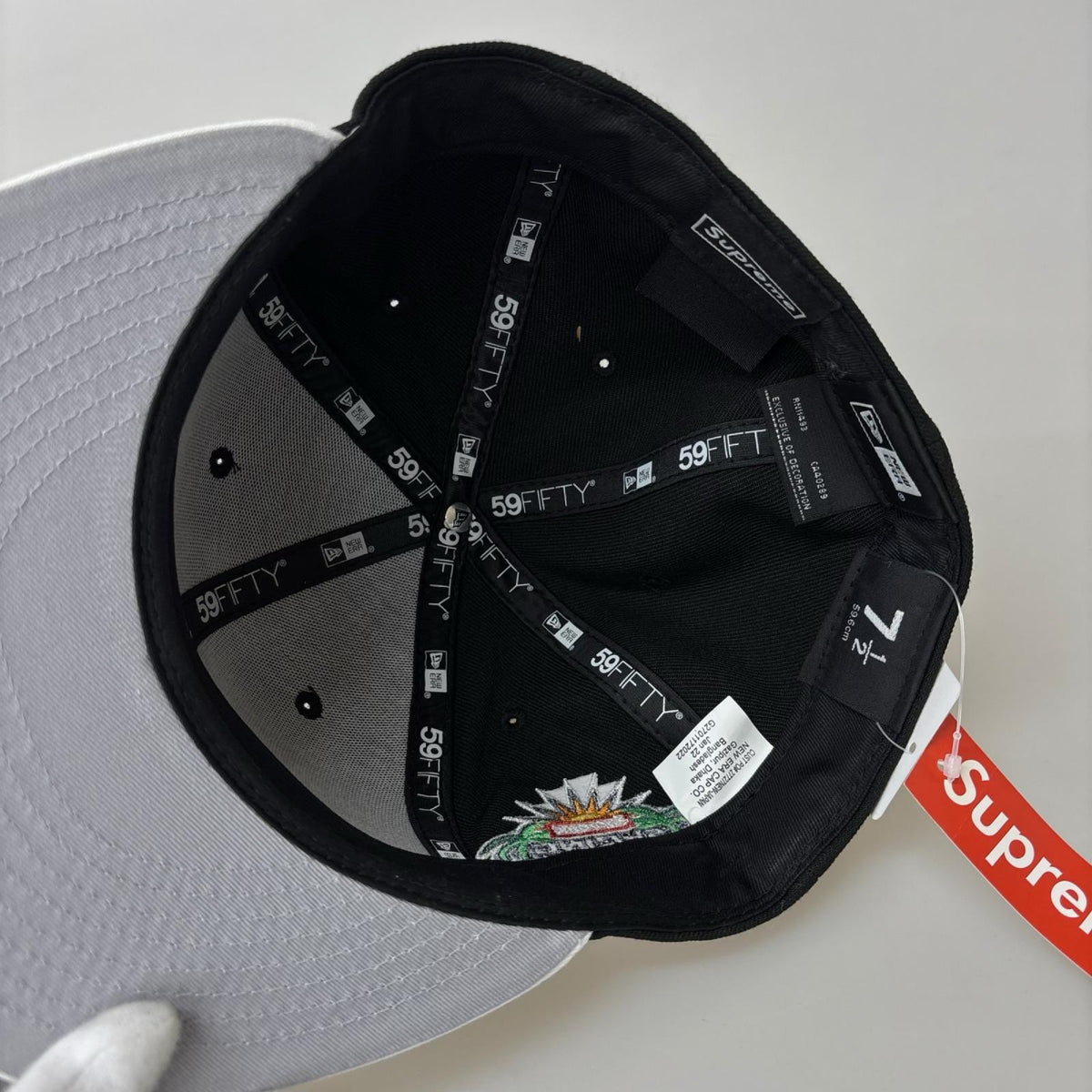 キャップ ×NEW ERA 22SS 2-Tone Box Logo ブラック