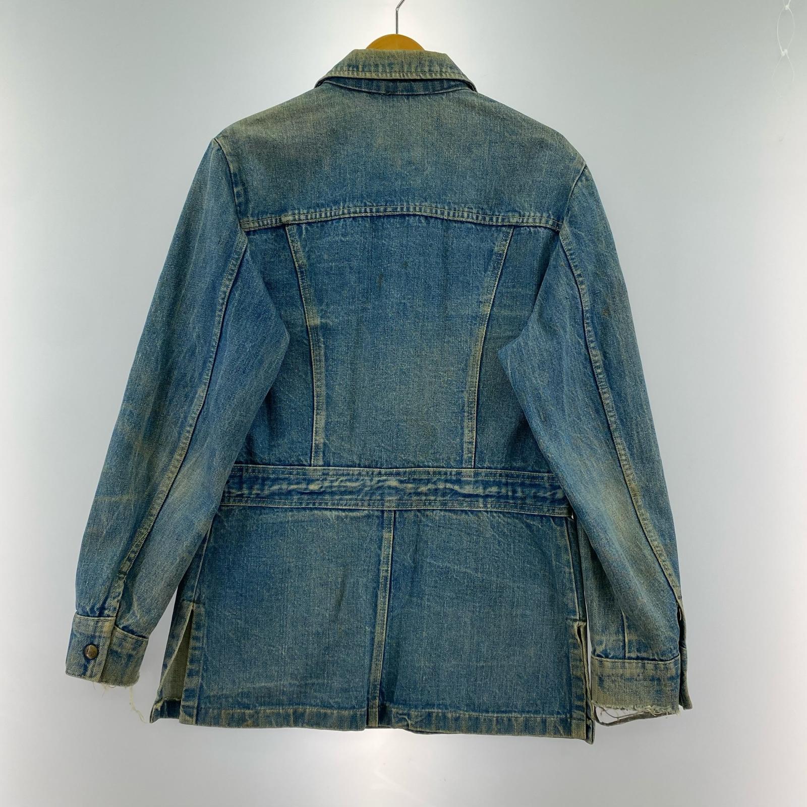 デニムジャケット 70ｓ ブッシュジャケット ブルー