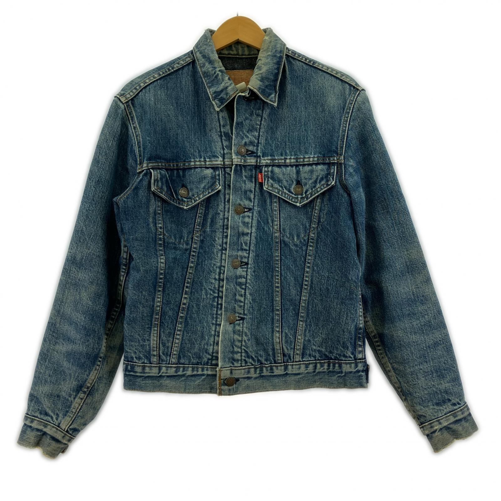 デニムジャケット 70s 70505 smal e 裏ブランケット ブルー