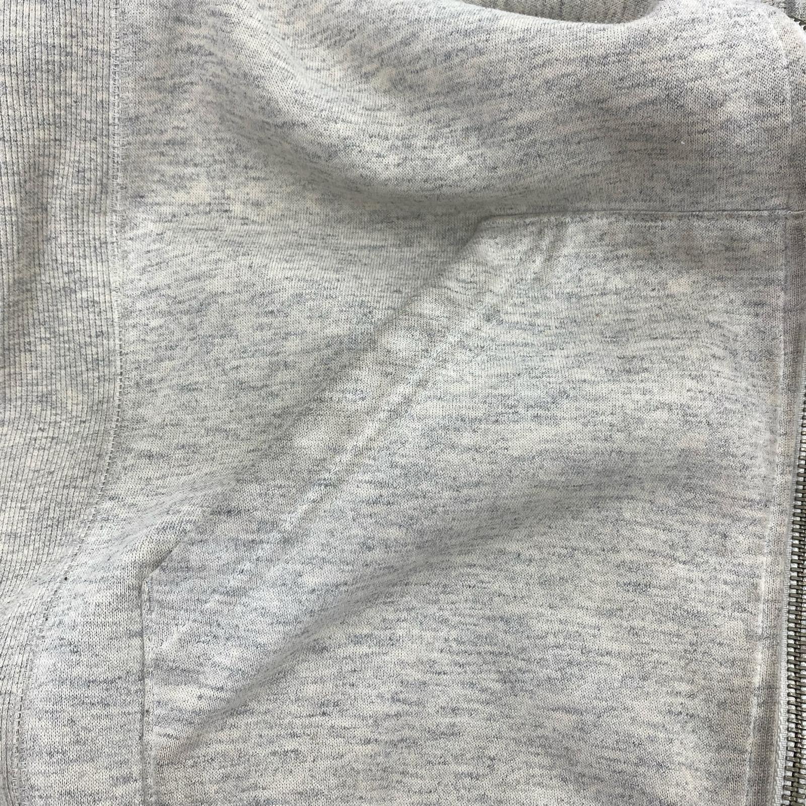 パーカー SQUARE LOGO FULLZIP 白系 L NT61836 L グレー