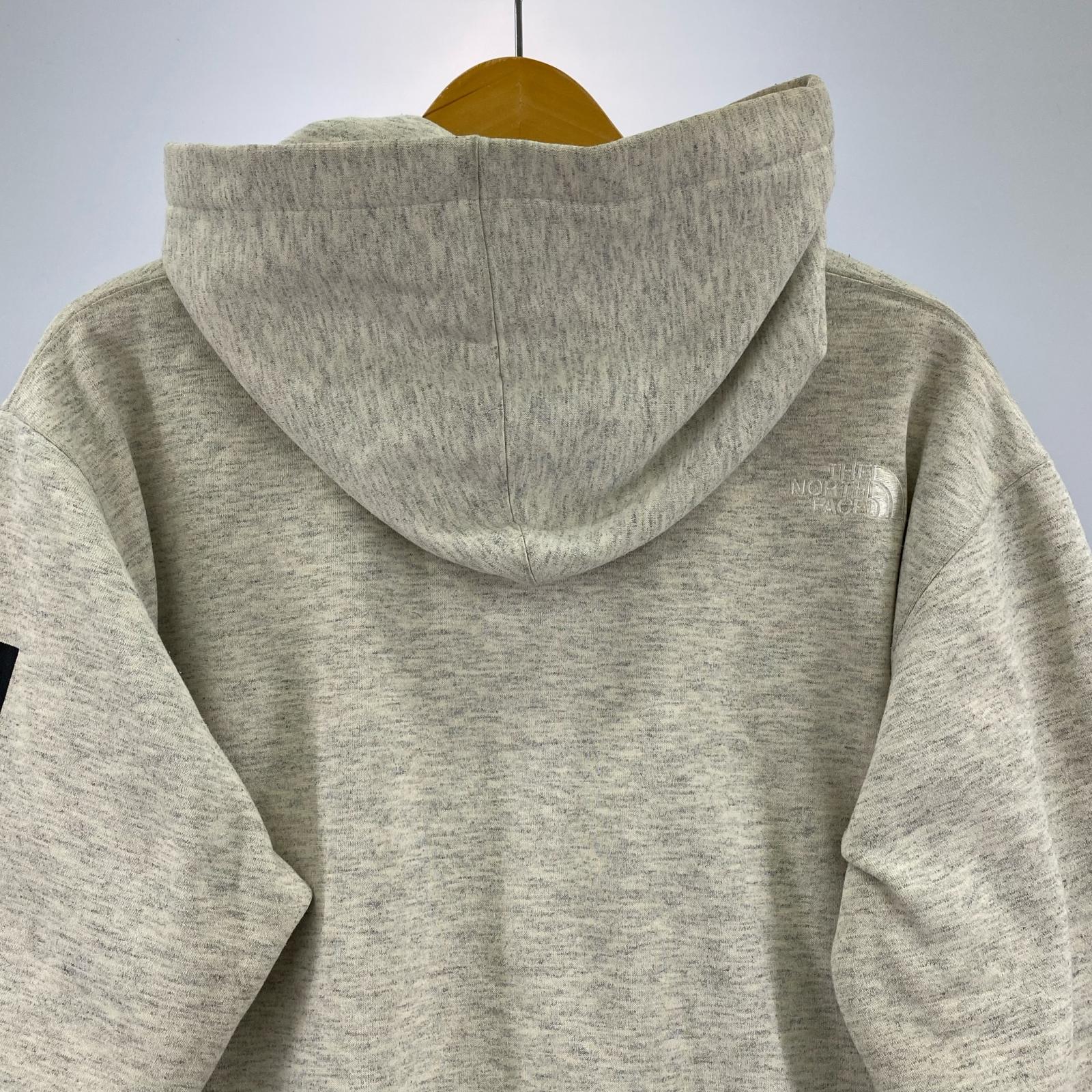 パーカー SQUARE LOGO FULLZIP 白系 L NT61836 L グレー