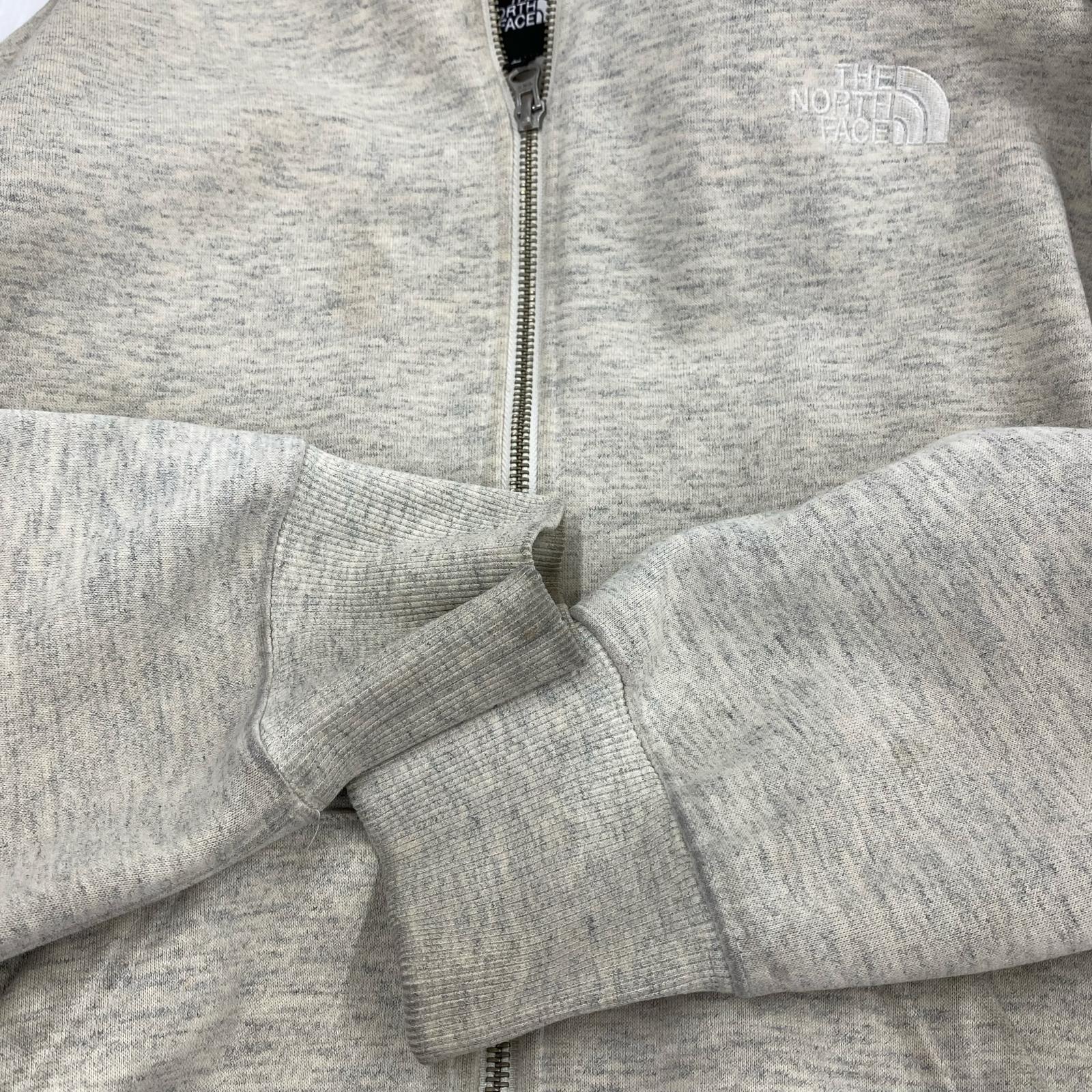 パーカー SQUARE LOGO FULLZIP 白系 L NT61836 L グレー