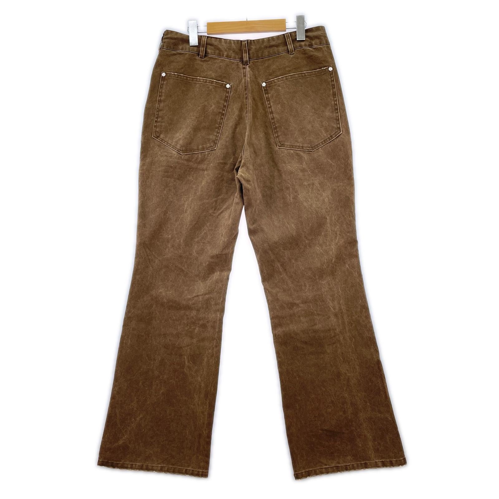 パンツ DUCK FLARE PANTS（F） ブラウン
