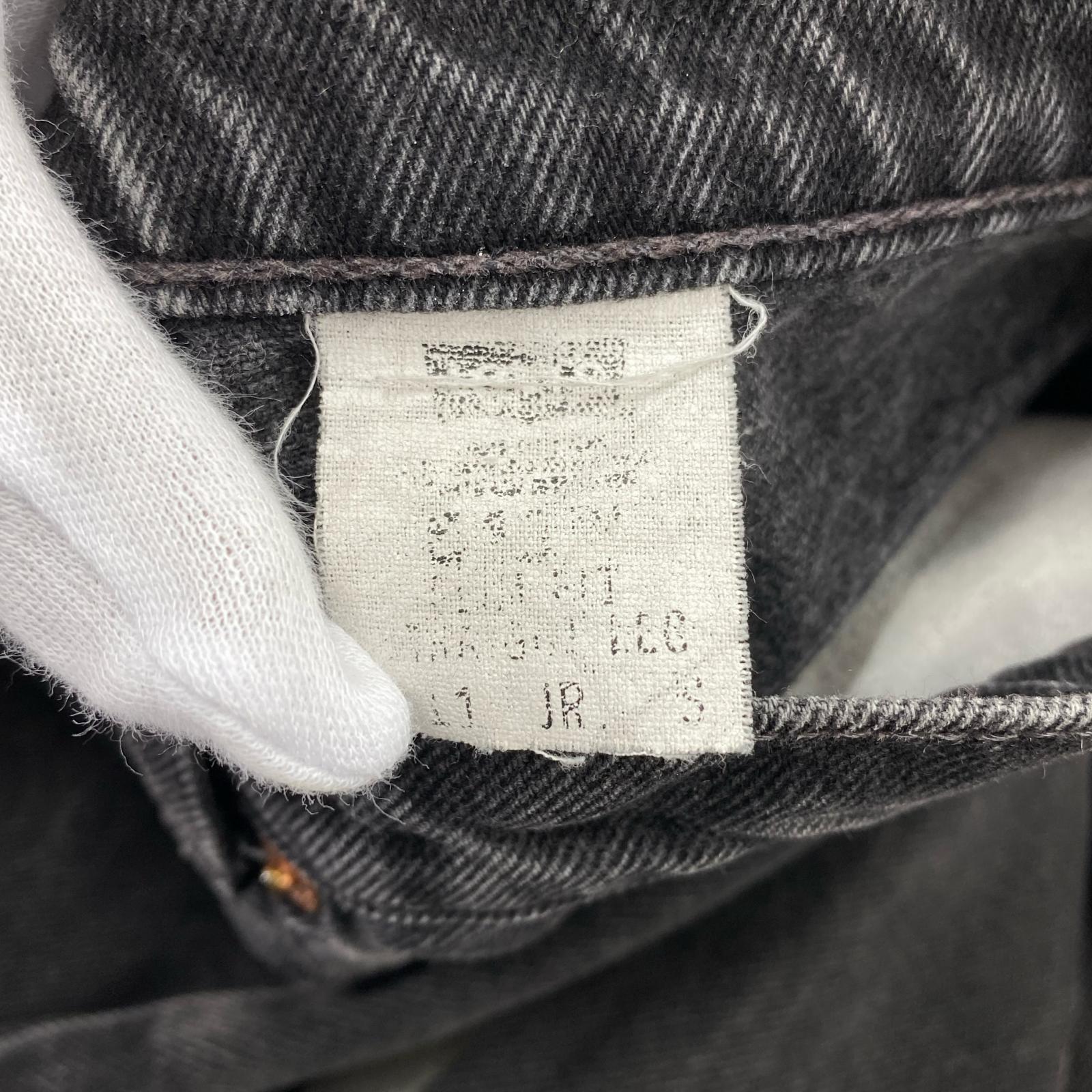 デニムパンツ 512 メキシコ製 ブラックデニム（実寸30） ブラック