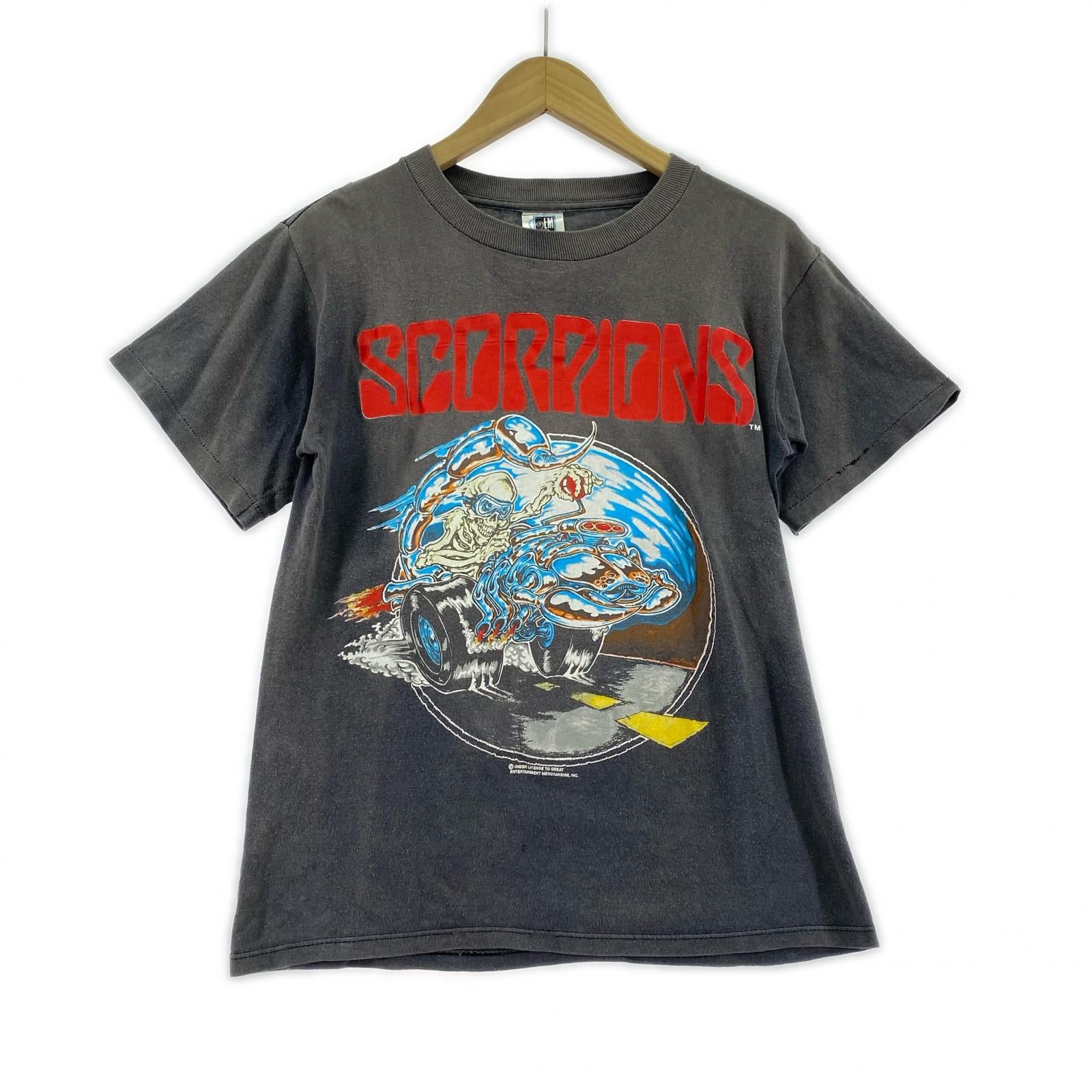 半袖Ｔシャツ 90s GEM / Scorpions (M) M ブラック