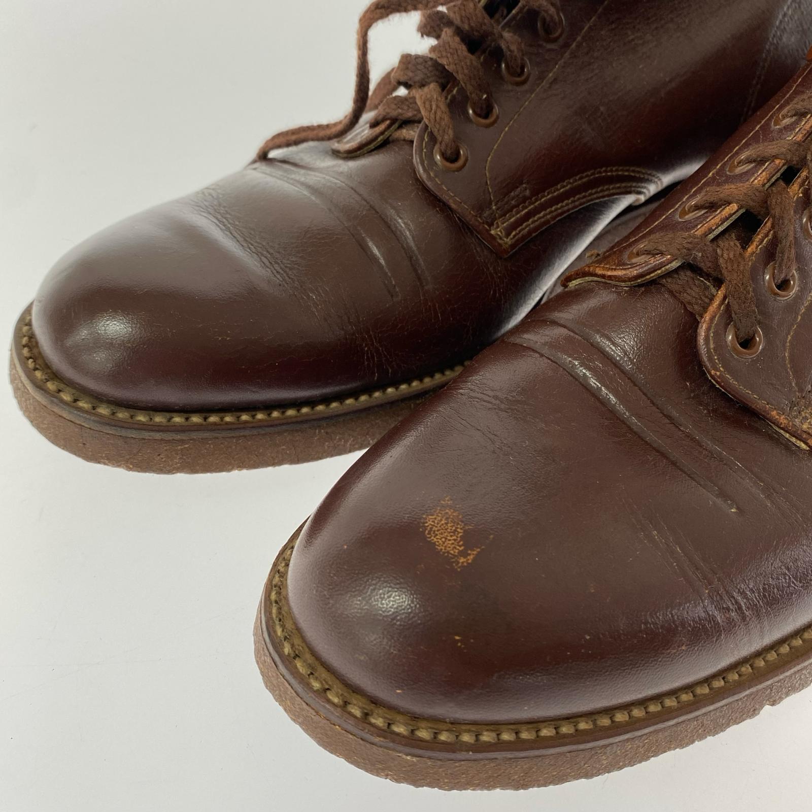 シューズ 40s STAR BRAND チャッカ 赤茶 (44) 44