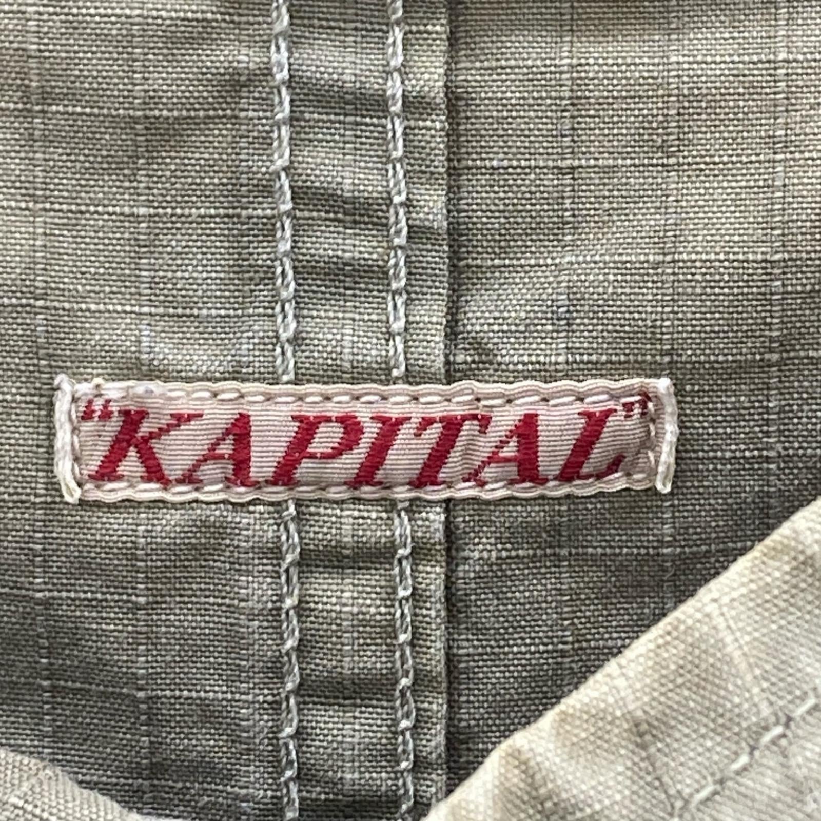 ワンピース KAPITAL ノースリーブワンピース S