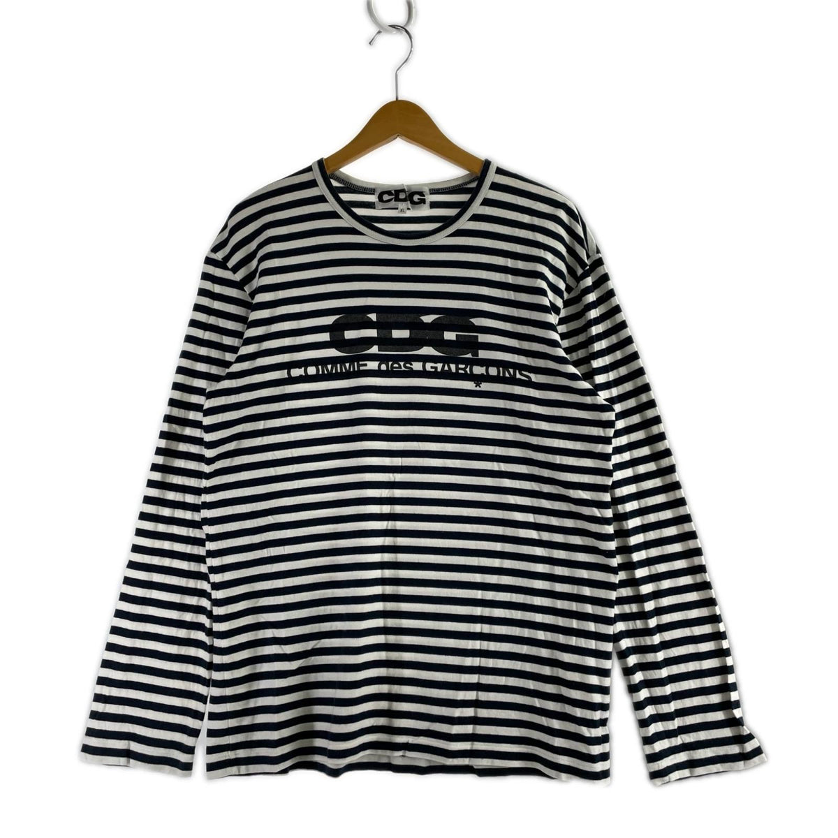 長袖Ｔシャツ cdz sz-t004 ﾎﾞｰﾀﾞｰ､状態▲､xl LL