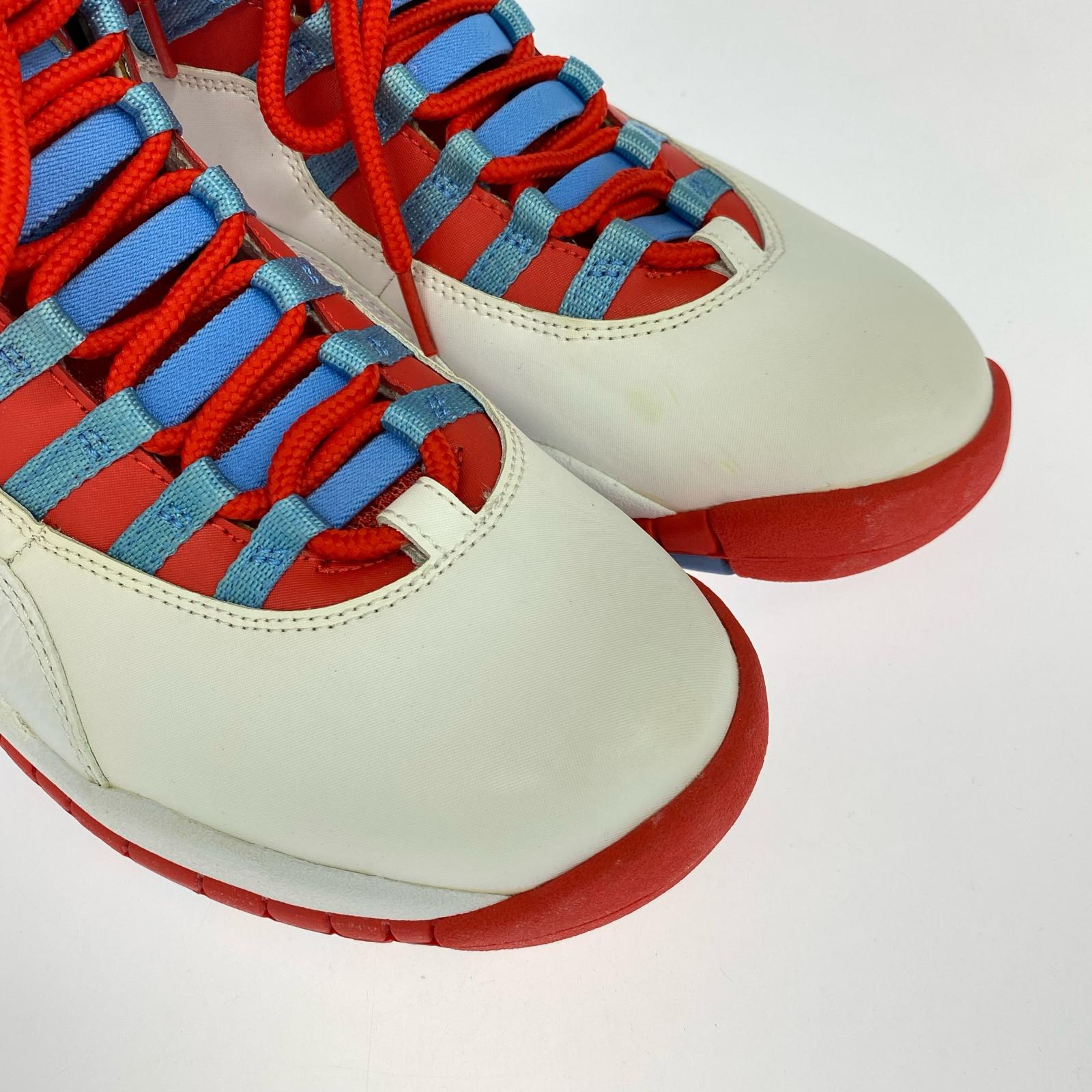 スニーカー AIR JORDAN 10 赤　25.5㎝ 25.5cm (US7 1/2 UK7 EU41)