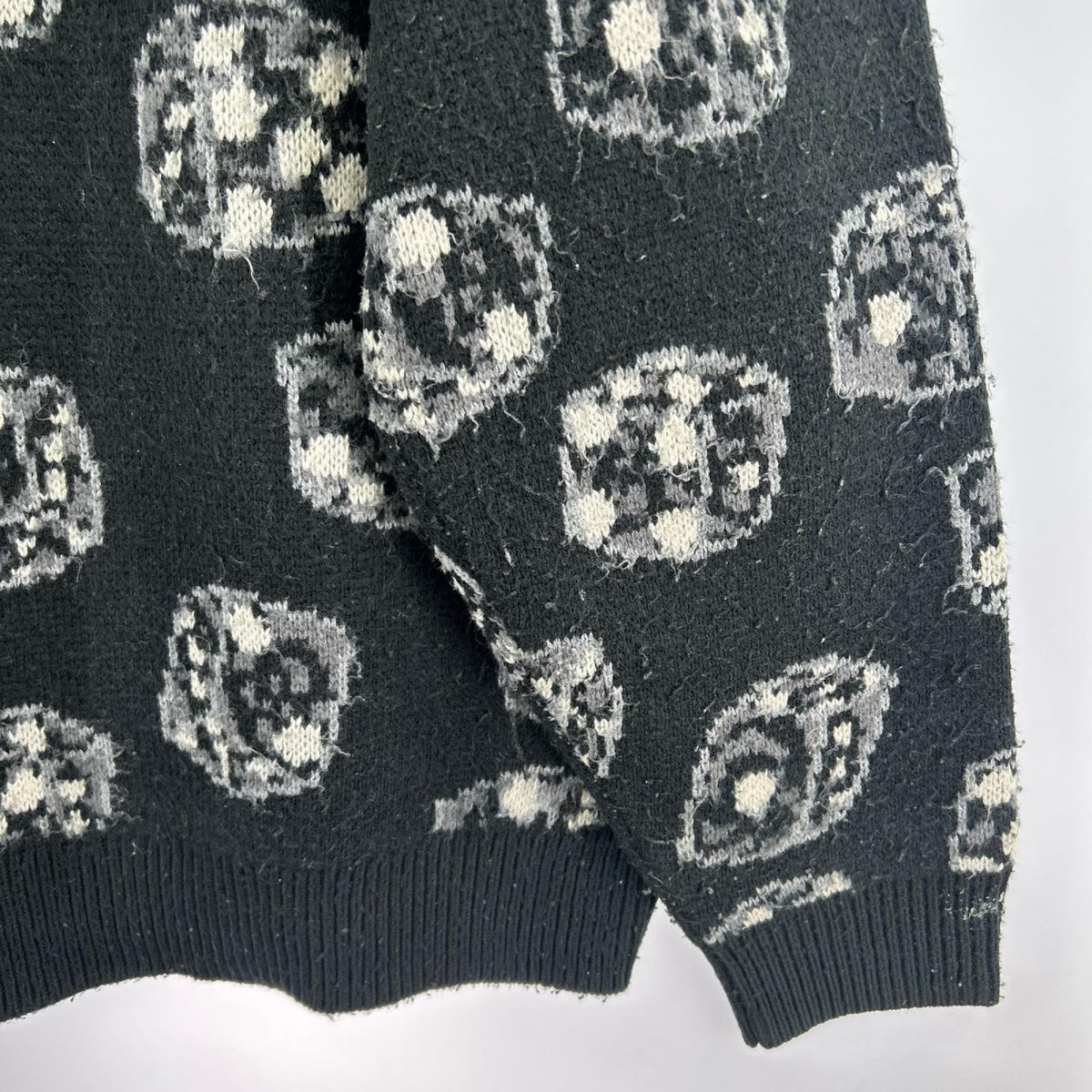 ニット 22FW　Dice Sweater (M) M ブラック