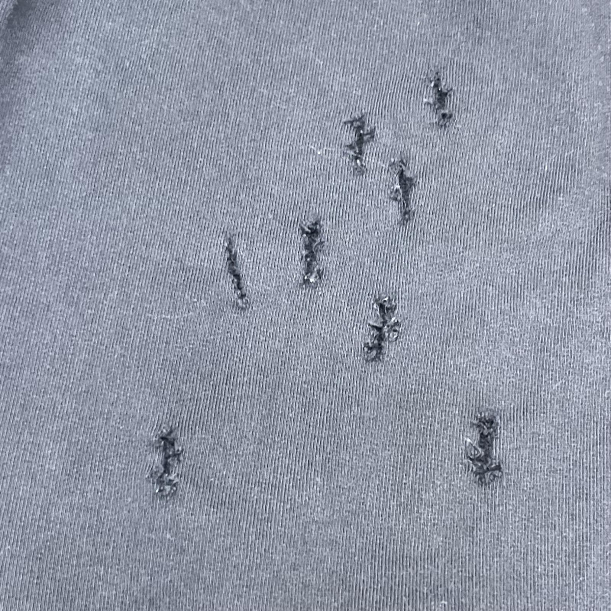 Balenciaga カレッジロゴ クラッシュスウェット ブラック M