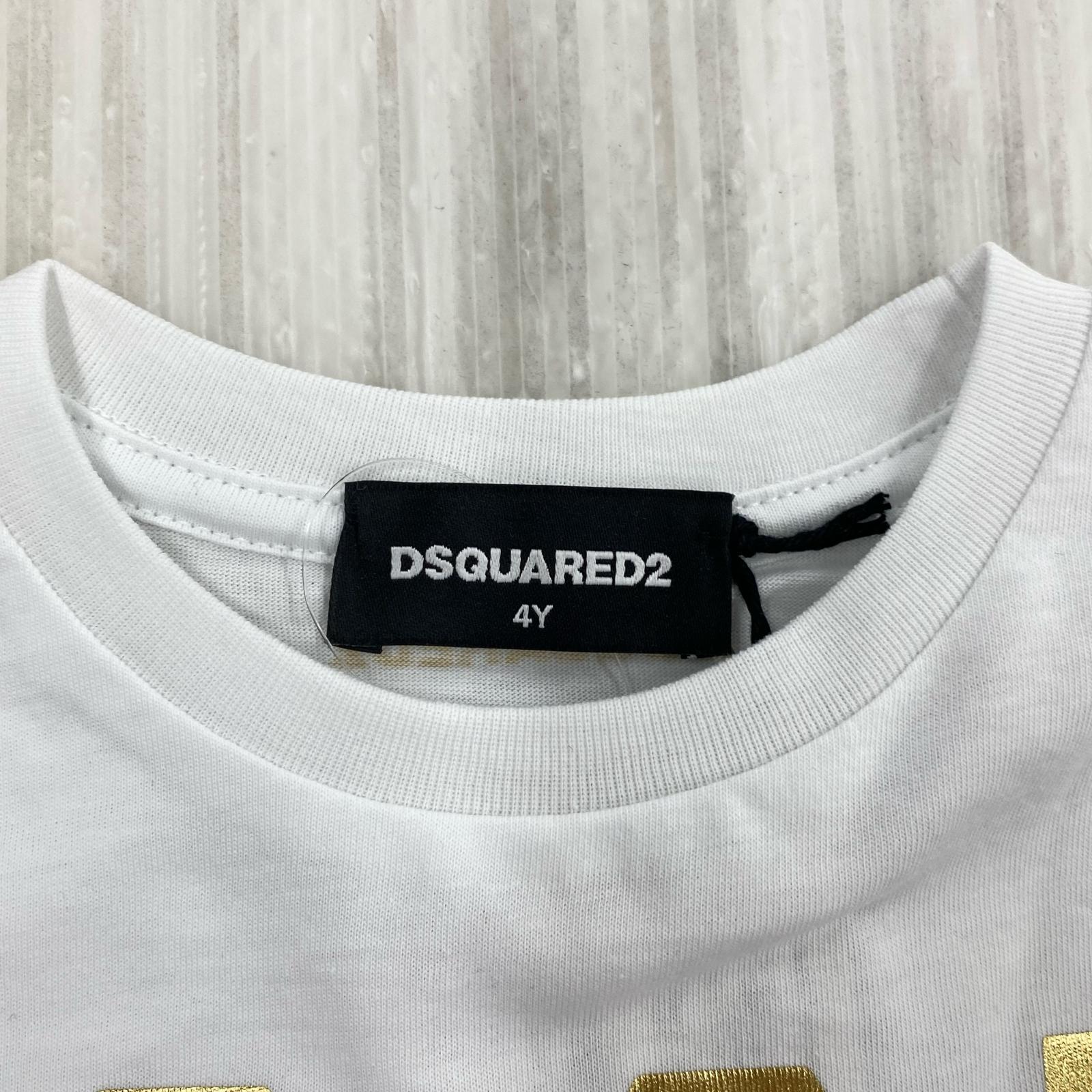 その他トップス プリントTee (4Y) 白 ホワイト