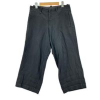 パンツ Cotton linen pant 黒(3) 3 ブラック