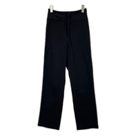 パンツ Straight wool pant 黒(S) S ブラック