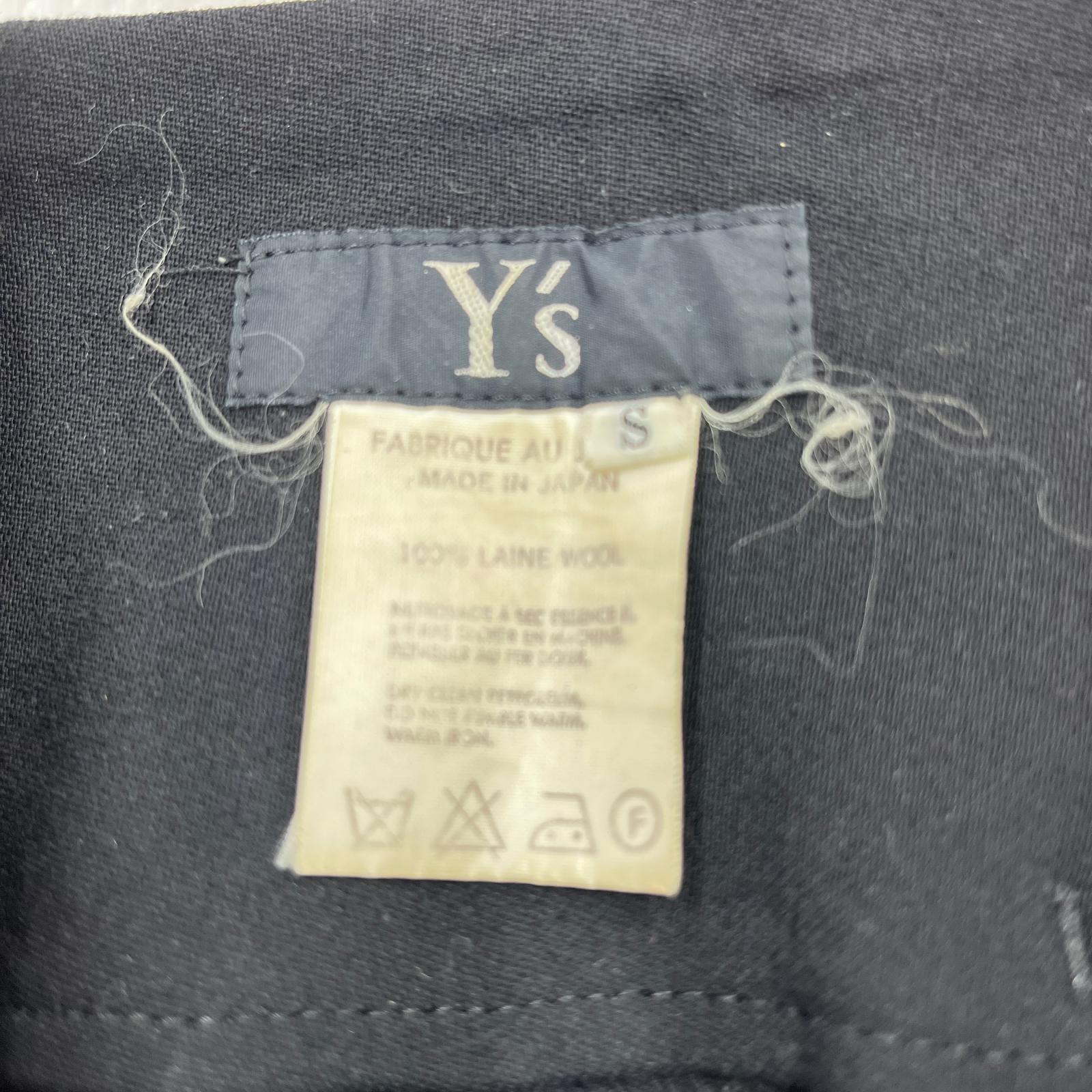 パンツ Straight wool pant 黒(S) S ブラック