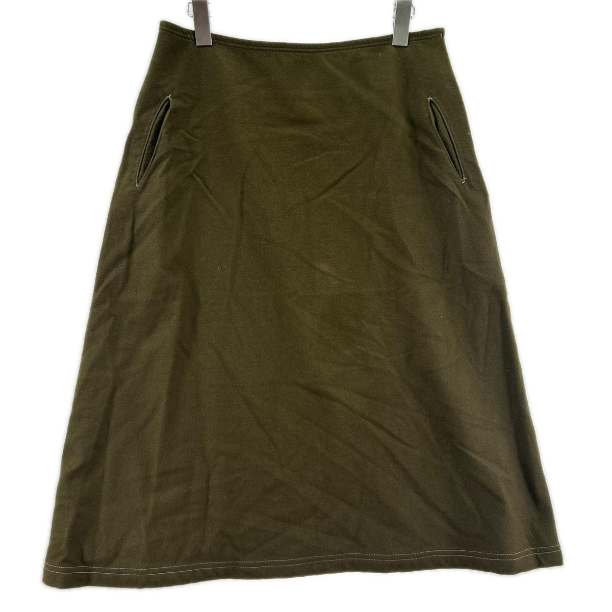 スカート Wool skirt ｶｰｷ(3) 3 カーキ