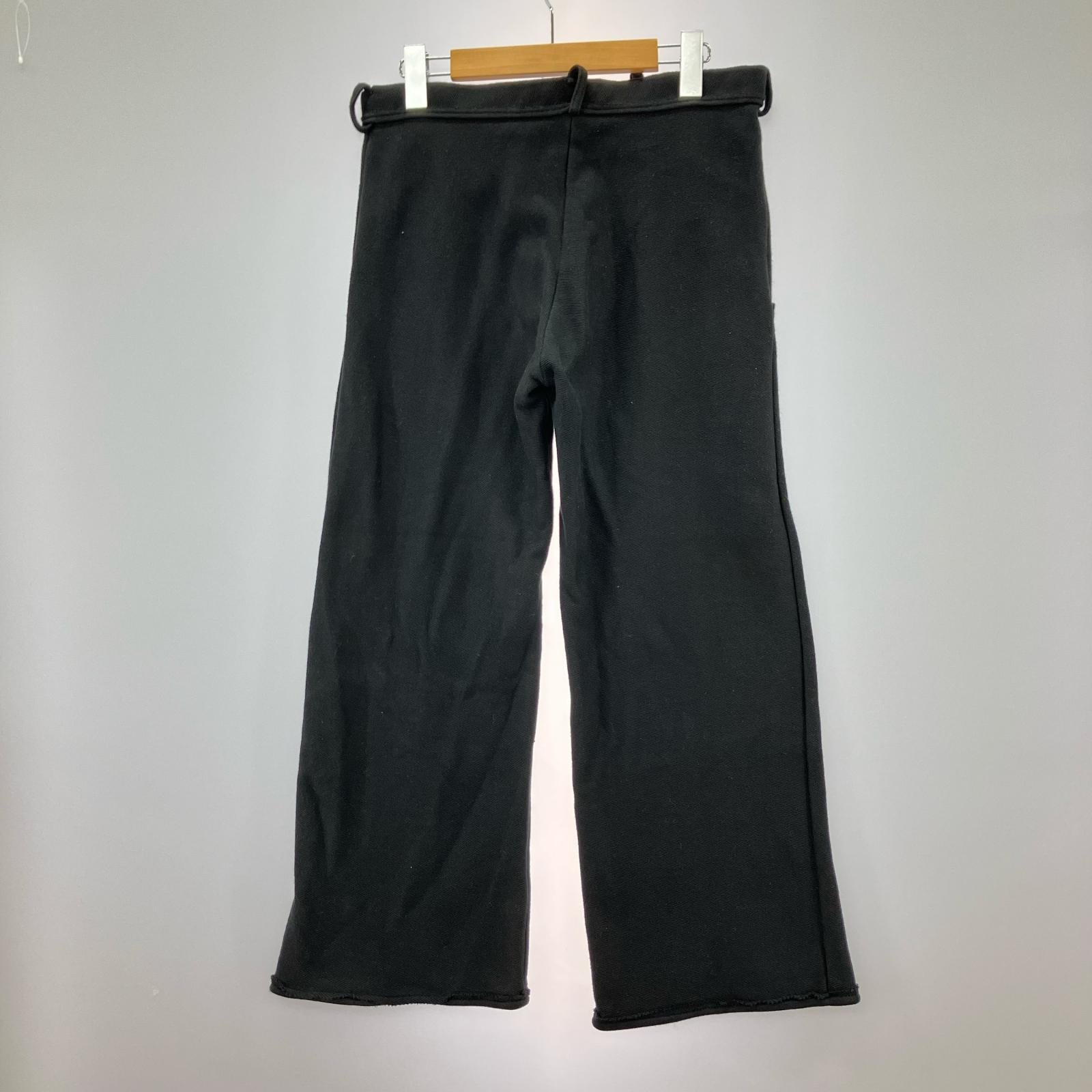 パンツ Cotton pant 黒(S) S ブラック