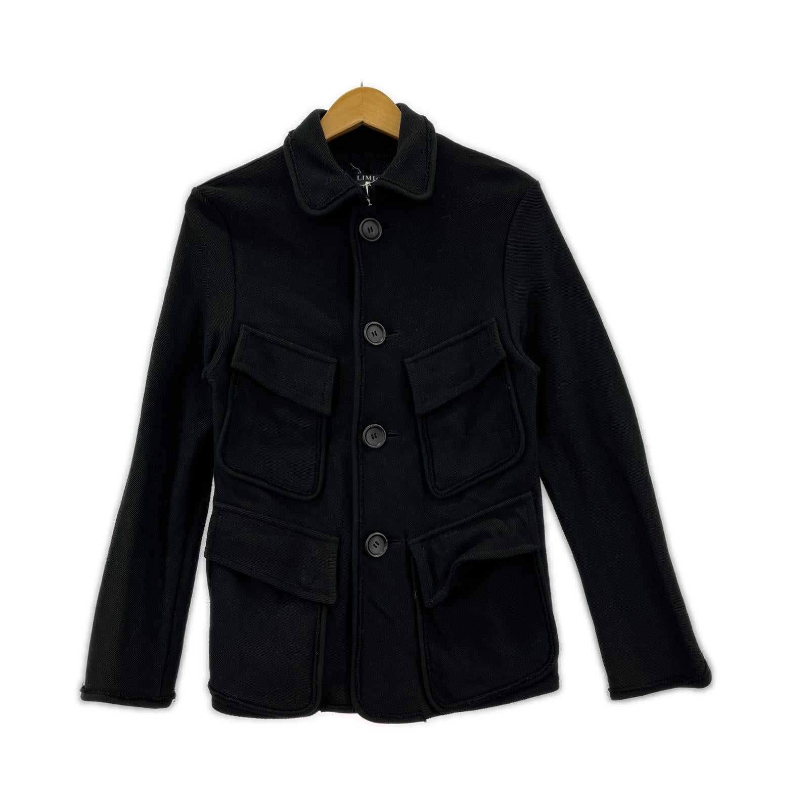 ジャケット 4pocket cotton jacket 黒(S) S ブラック