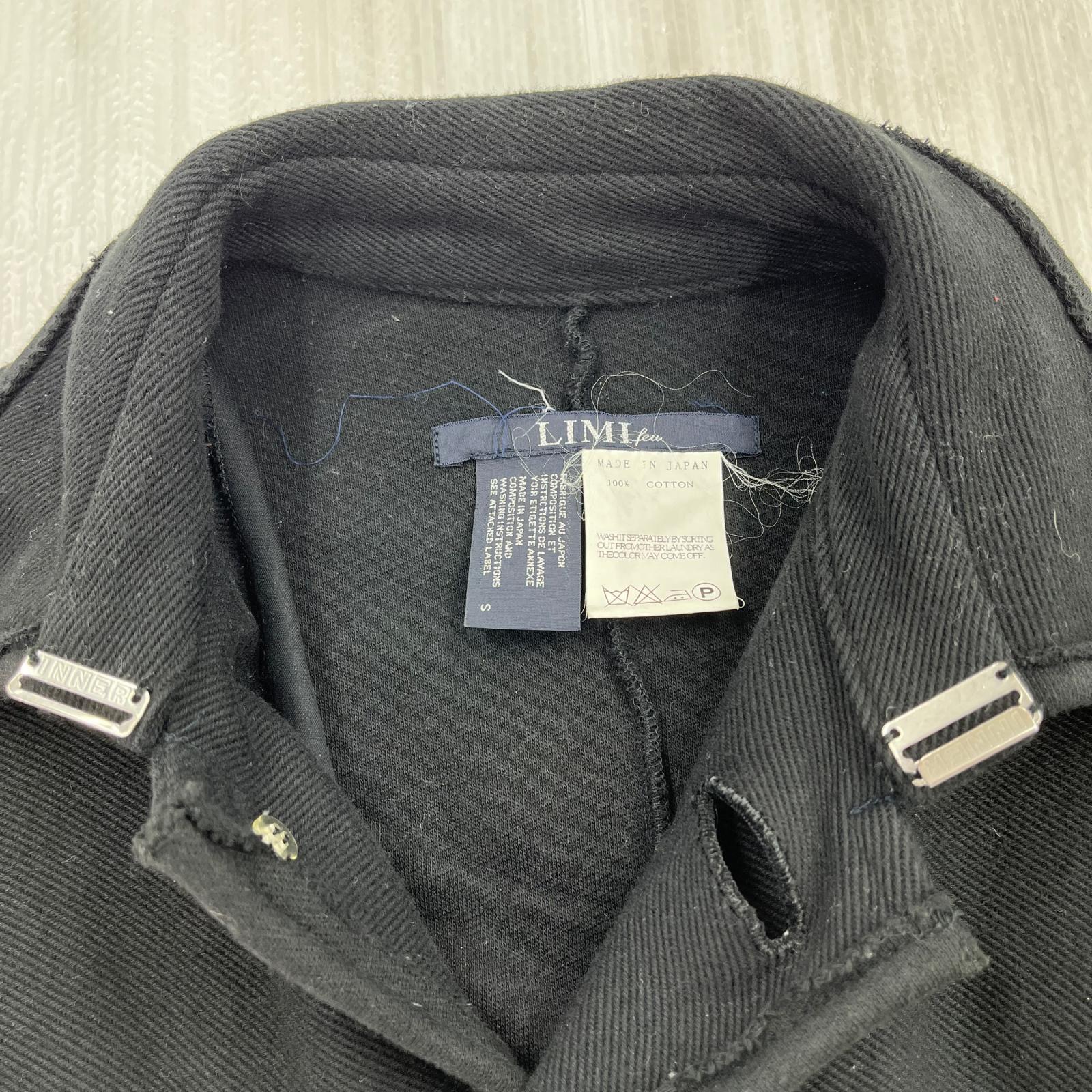 ジャケット 4pocket cotton jacket 黒(S) S ブラック