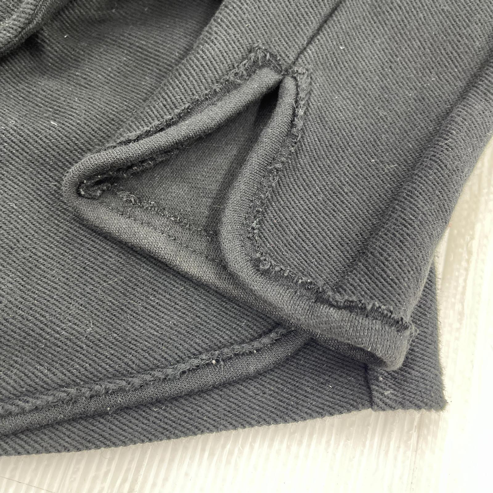 ジャケット 4pocket cotton jacket 黒(S) S ブラック