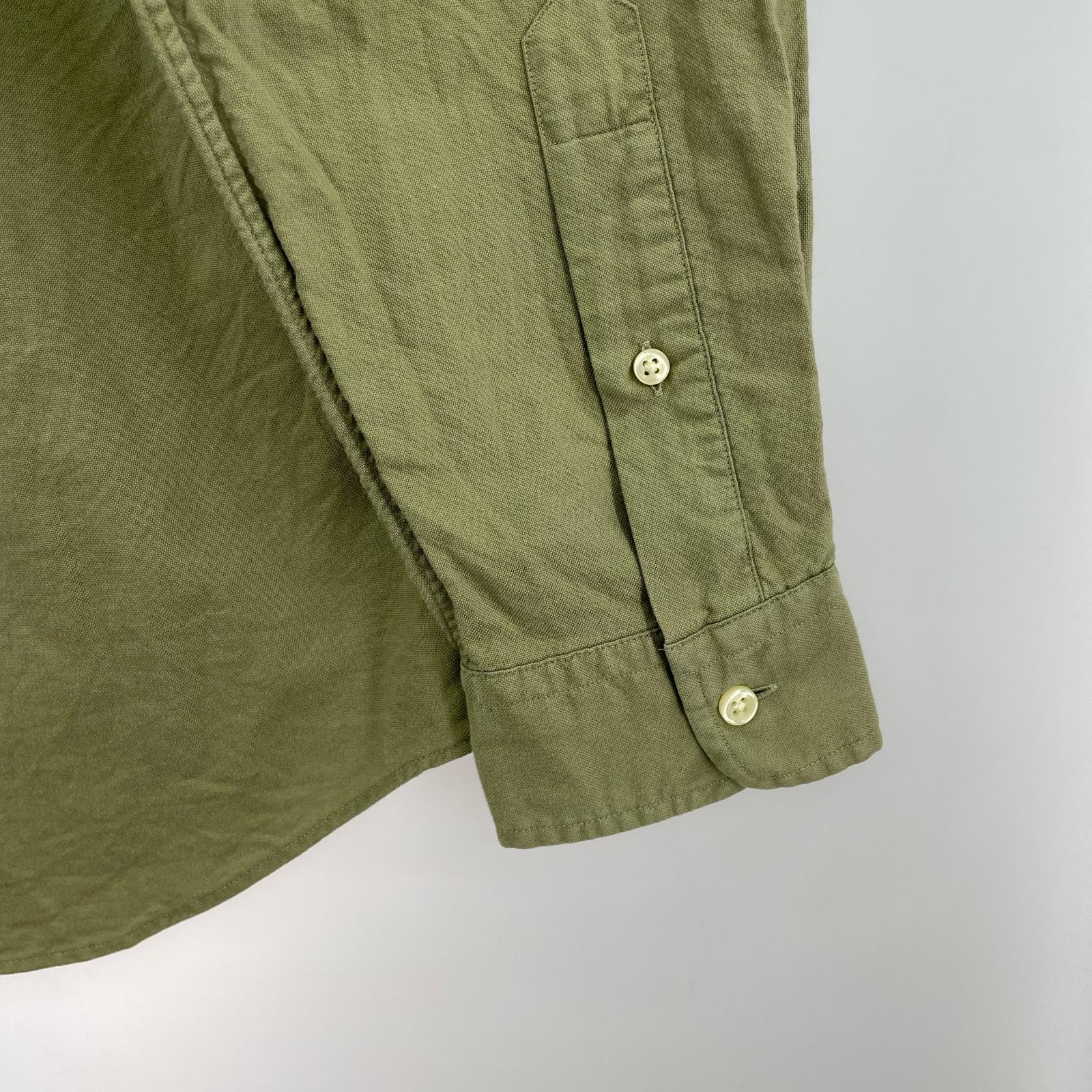長袖シャツ CLASSIC FIT オレンジポニー刺？ カーキ M カーキ