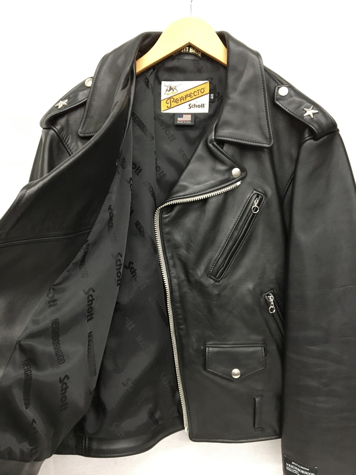 レザージャケット KOSTAS SEREMETIS ONE STAR RIDERS JACKET