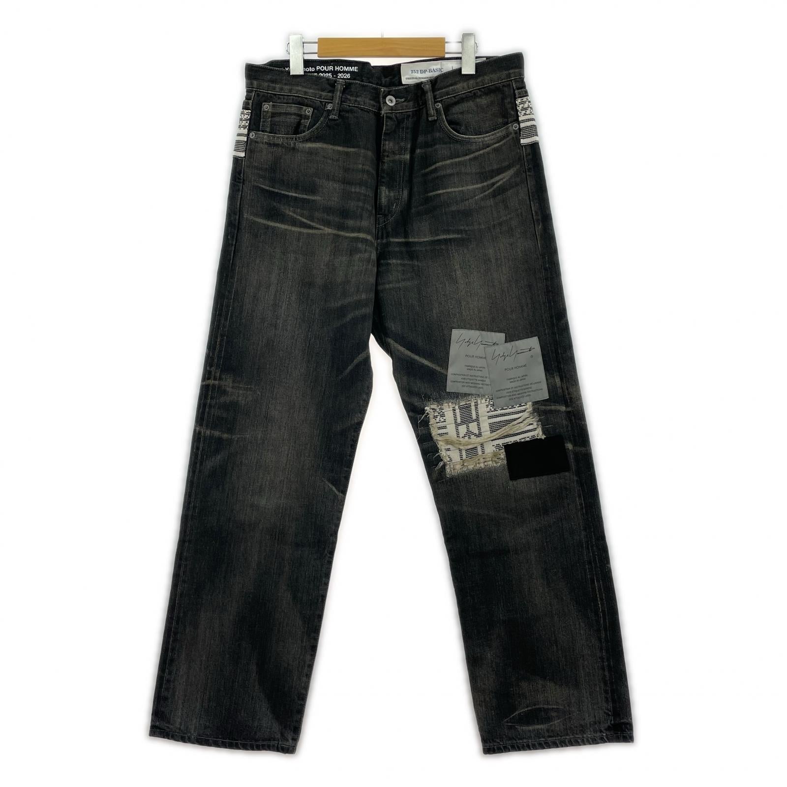 デニムパンツ NH SAVAGE DENIM DP BASIC PANTS L ブラック