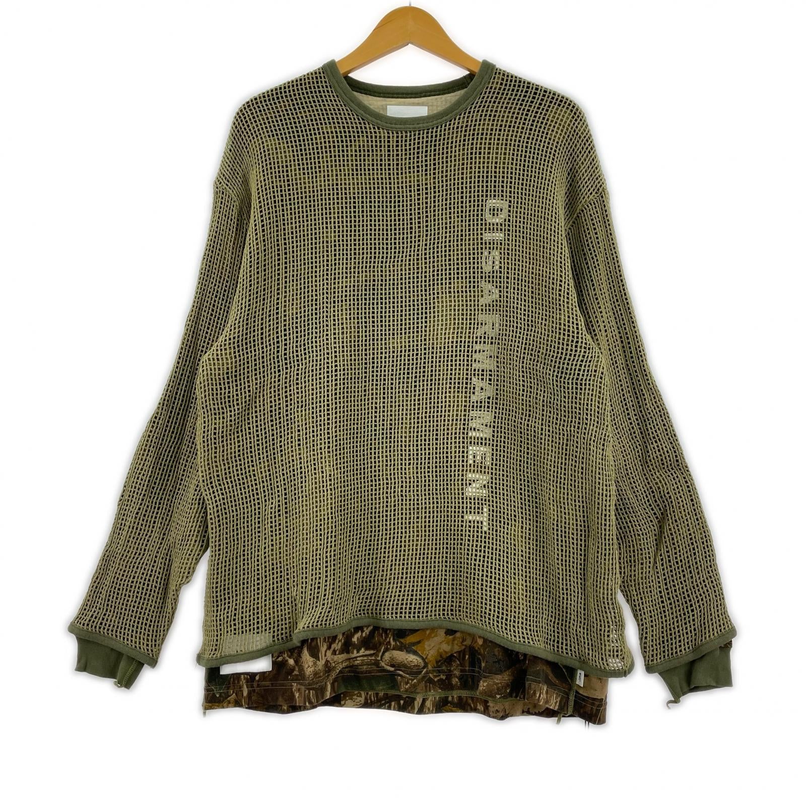 長袖Ｔシャツ GHILL LS COTTON BEIGE 252ATDT-CSM13 (3) 3 カーキ