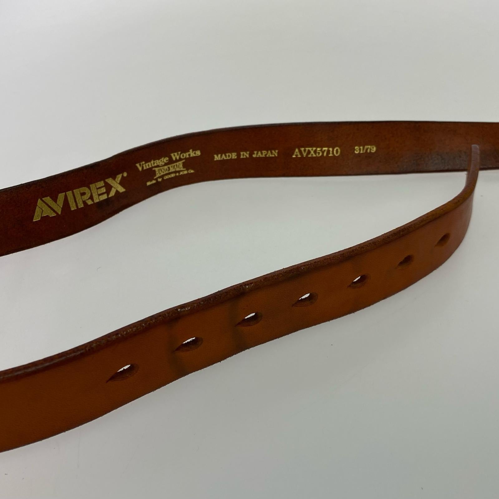 その他アクセサリー ×VINTAGE WORKS ベルト ブラウン