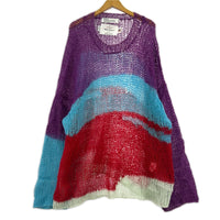 ニット PUNKS Mohair Pullover Knit F フリー マルチカラー