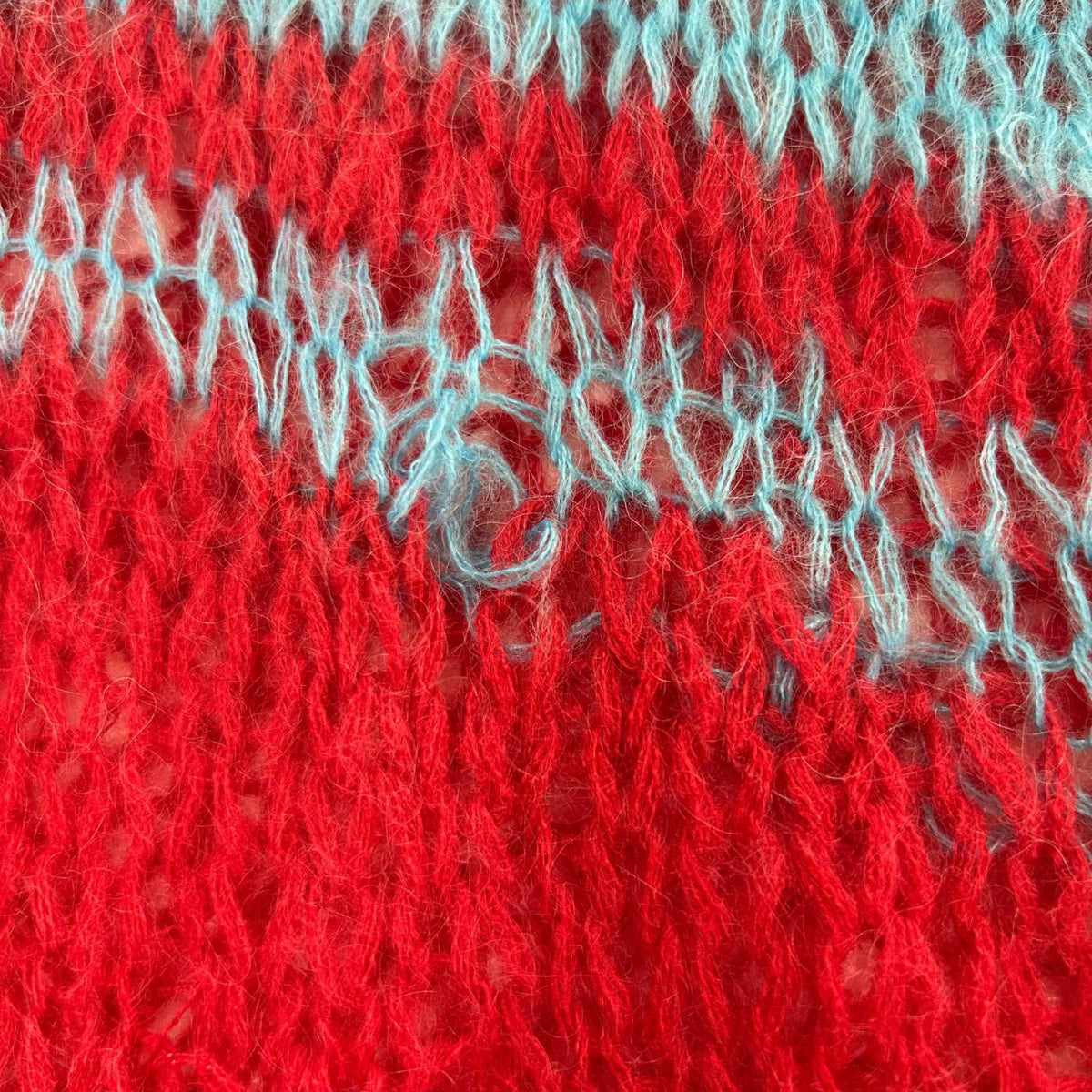 ニット PUNKS Mohair Pullover Knit F フリー マルチカラー