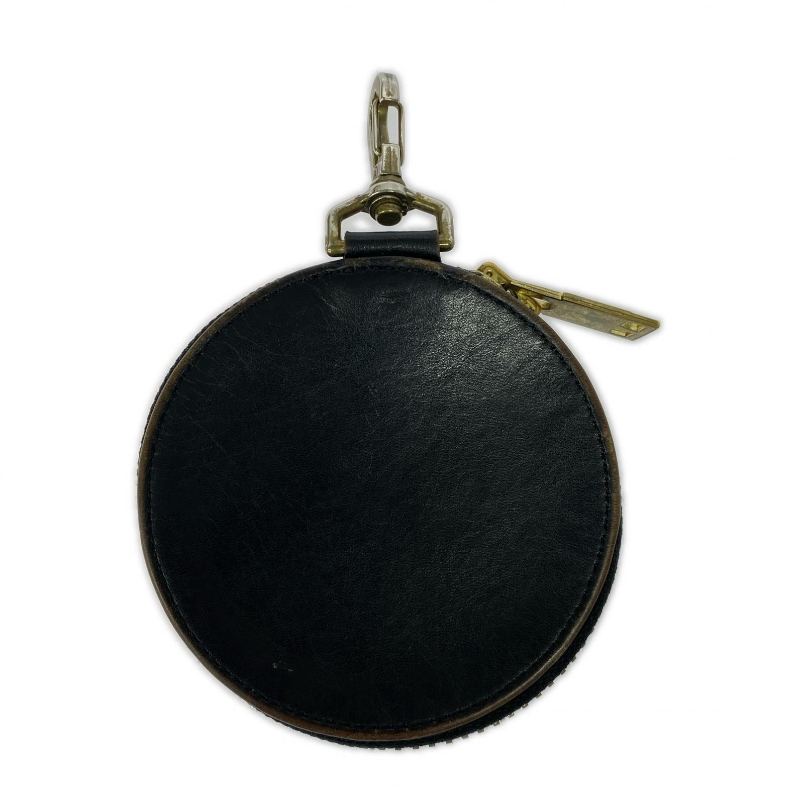 ウォレットチェーン LEATHER CIRCLE COIN CASE
