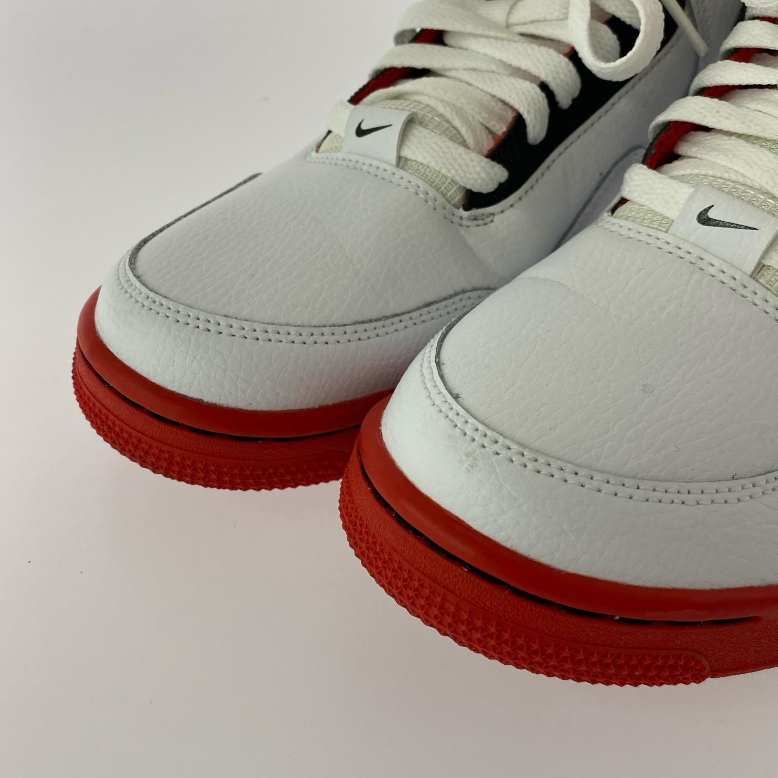 スニーカー NIKE Flight Legacy White/University Red 27㎝ BQ4212-100 27cm (US9 UK8 1/2 EU44)
