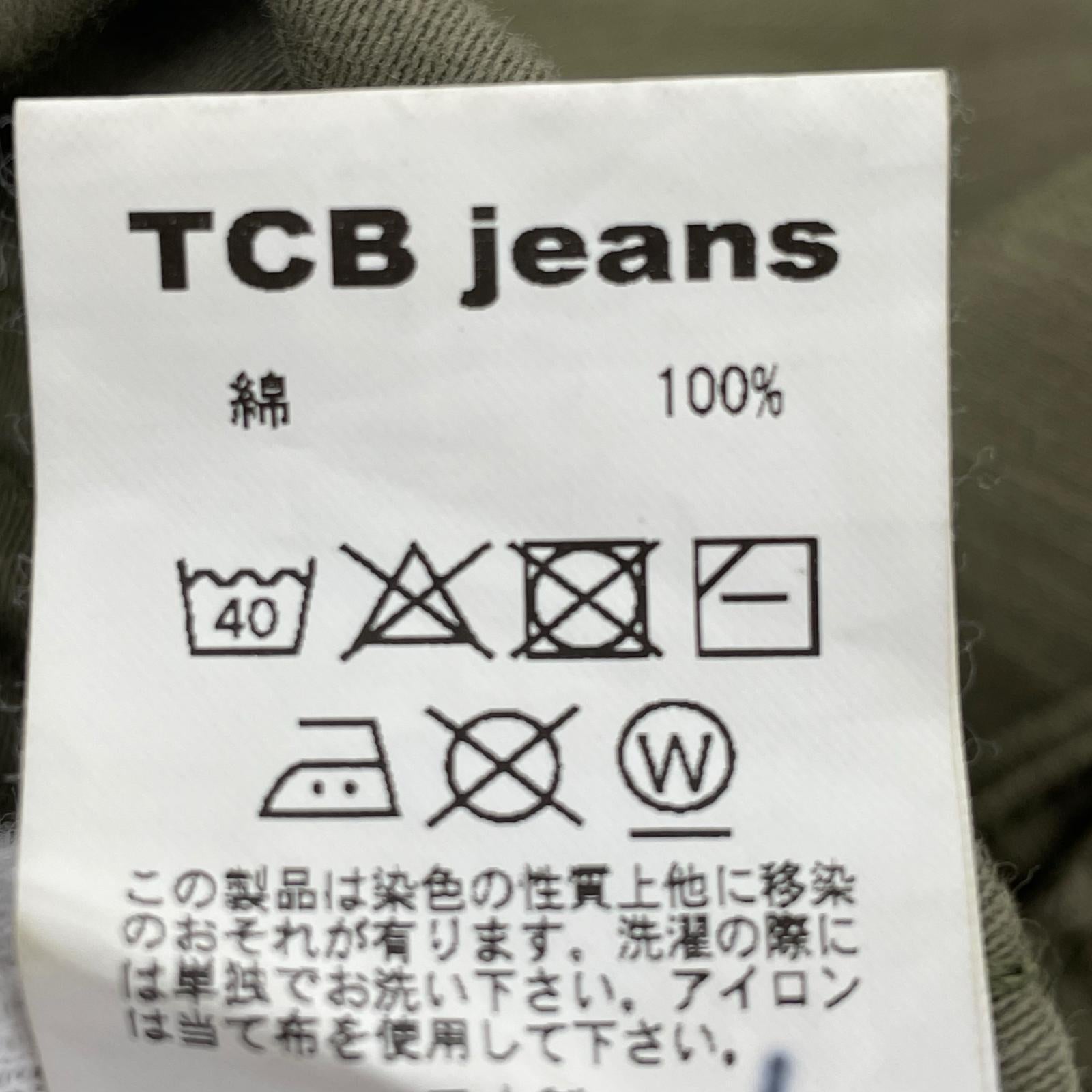 パンツ TCB jeans ベイカー カーキ　（L） L カーキ